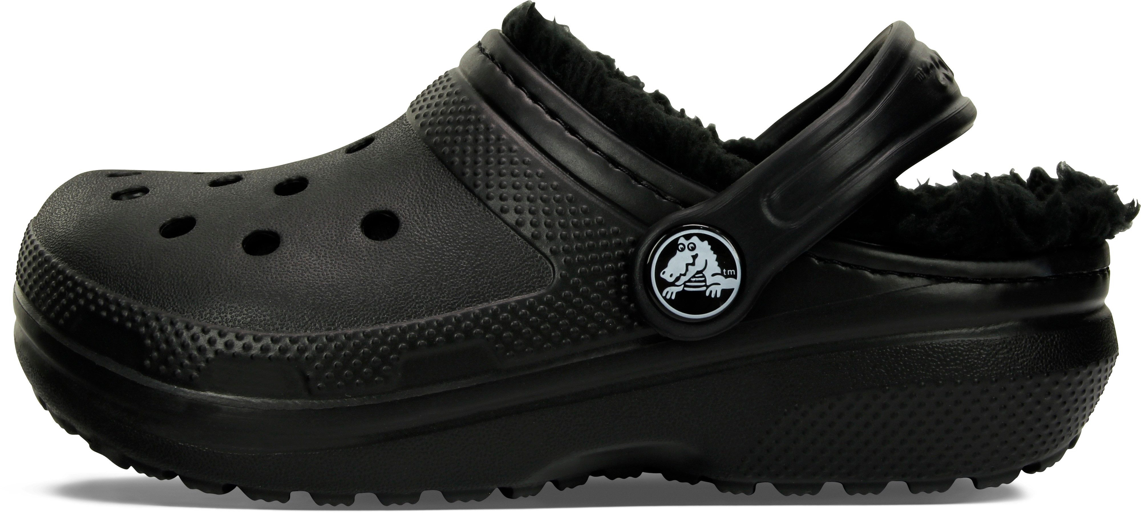 Crocs Clogs Classic Lined Clog kinderschoen, pantoffel met knuffelzacht fleece