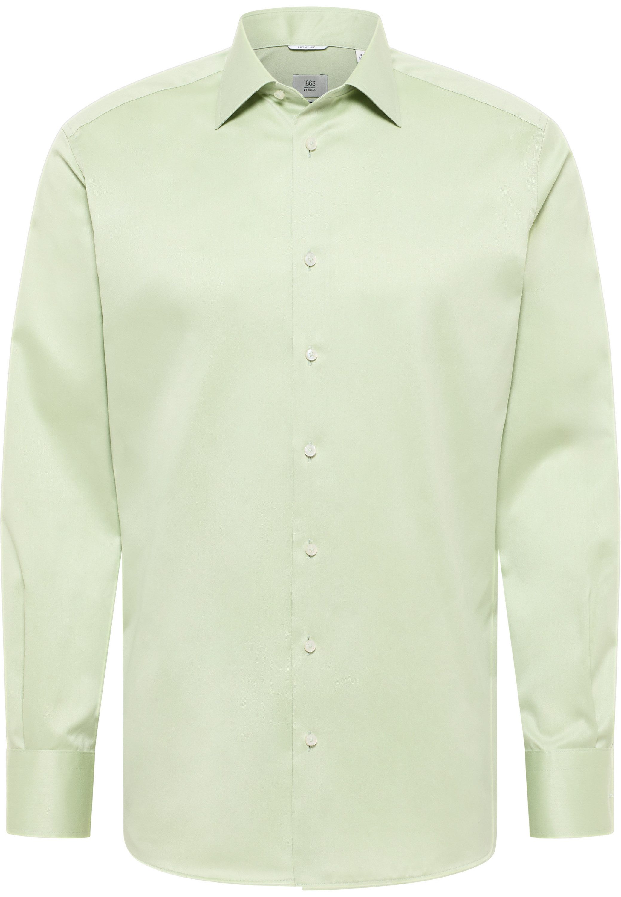 Eterna Overhemd met lange mouwen MODERN FIT NON IRON (strijkvrij)