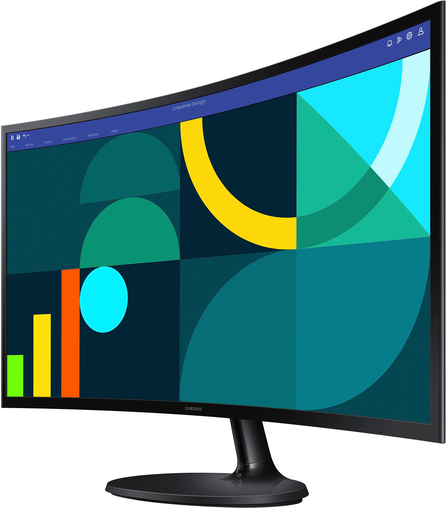Samsung Curved-gaming-monitor S27D364GAU, 68 cm / 27", Full HD
