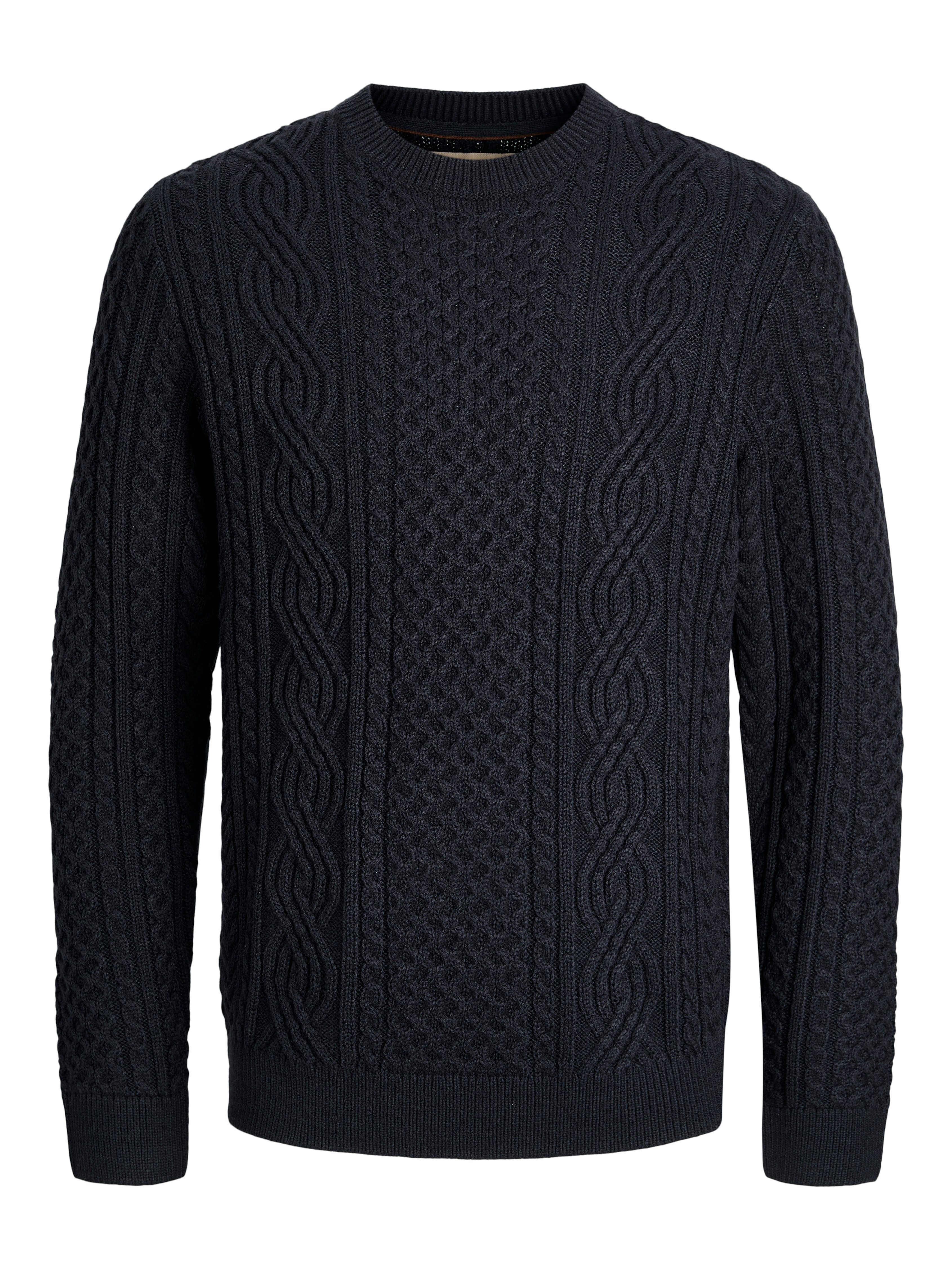 Jack & Jones Gebreide trui JPRBLUSEAN KNIT CABLE CREW NECK SN