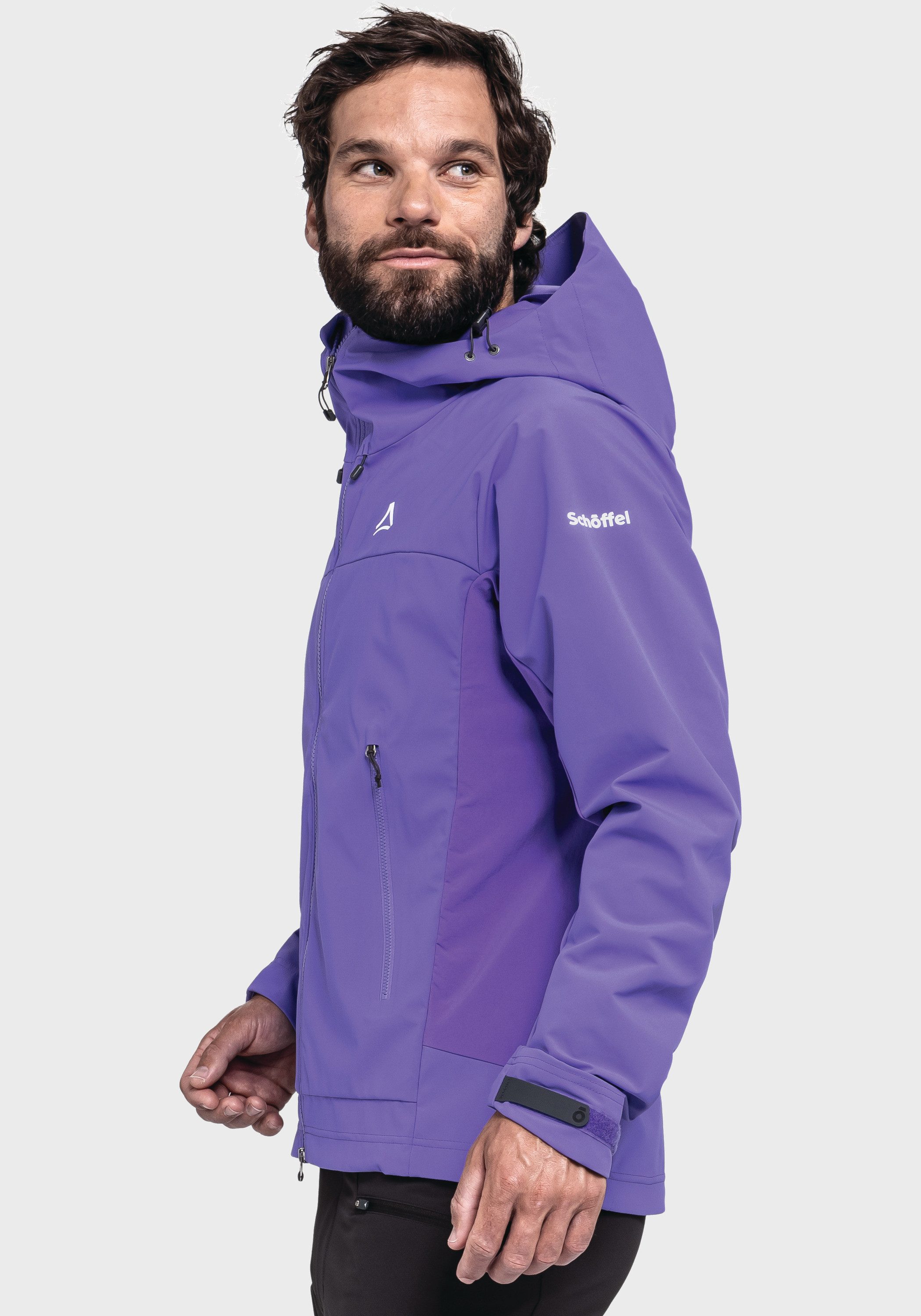Schöffel Outdoorjack Mountain Softshell Jk Style Blaueis MNS