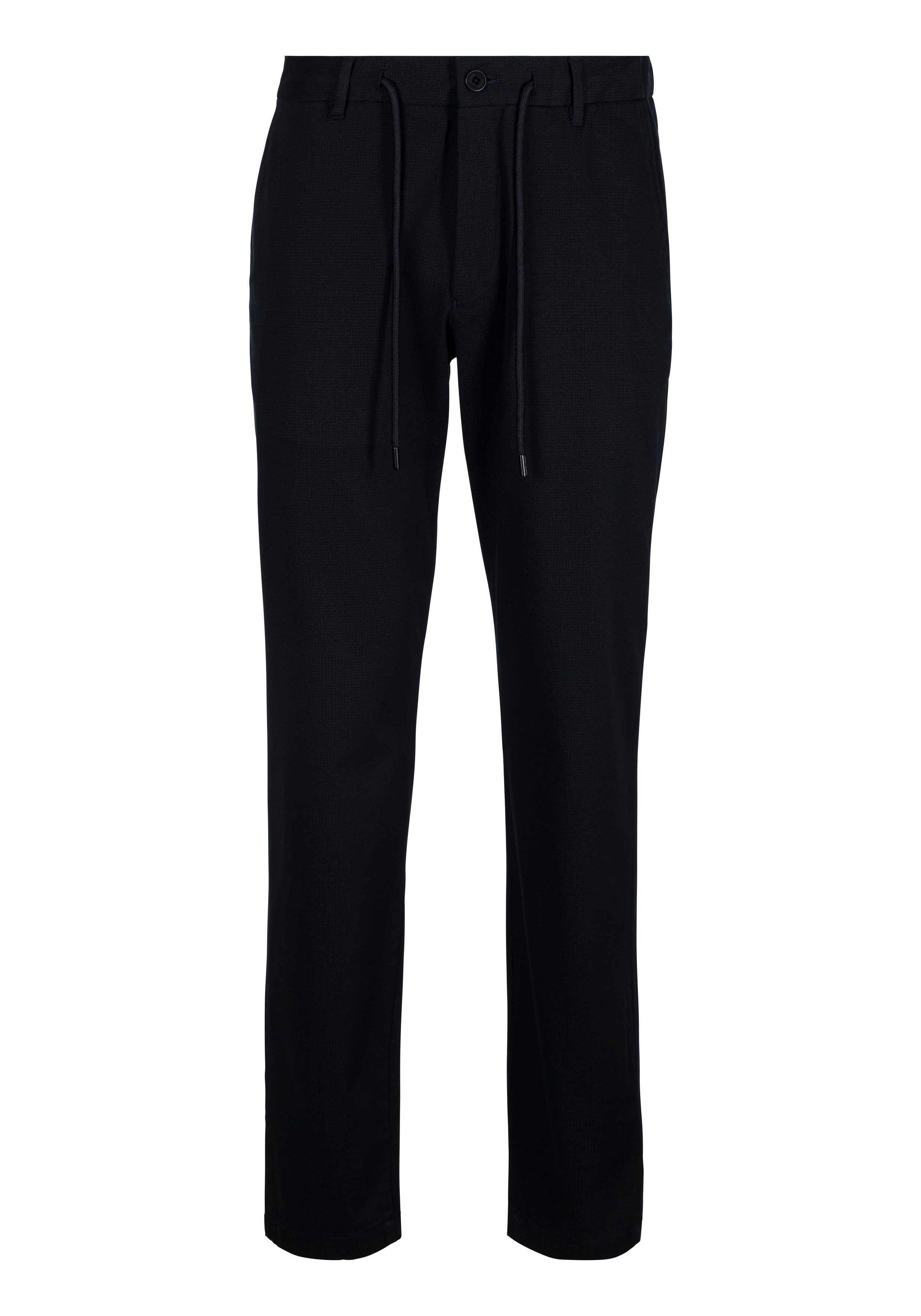 Joop Jeans Chino Maxton in gemêleerde look heren chino's maat 31 blauw