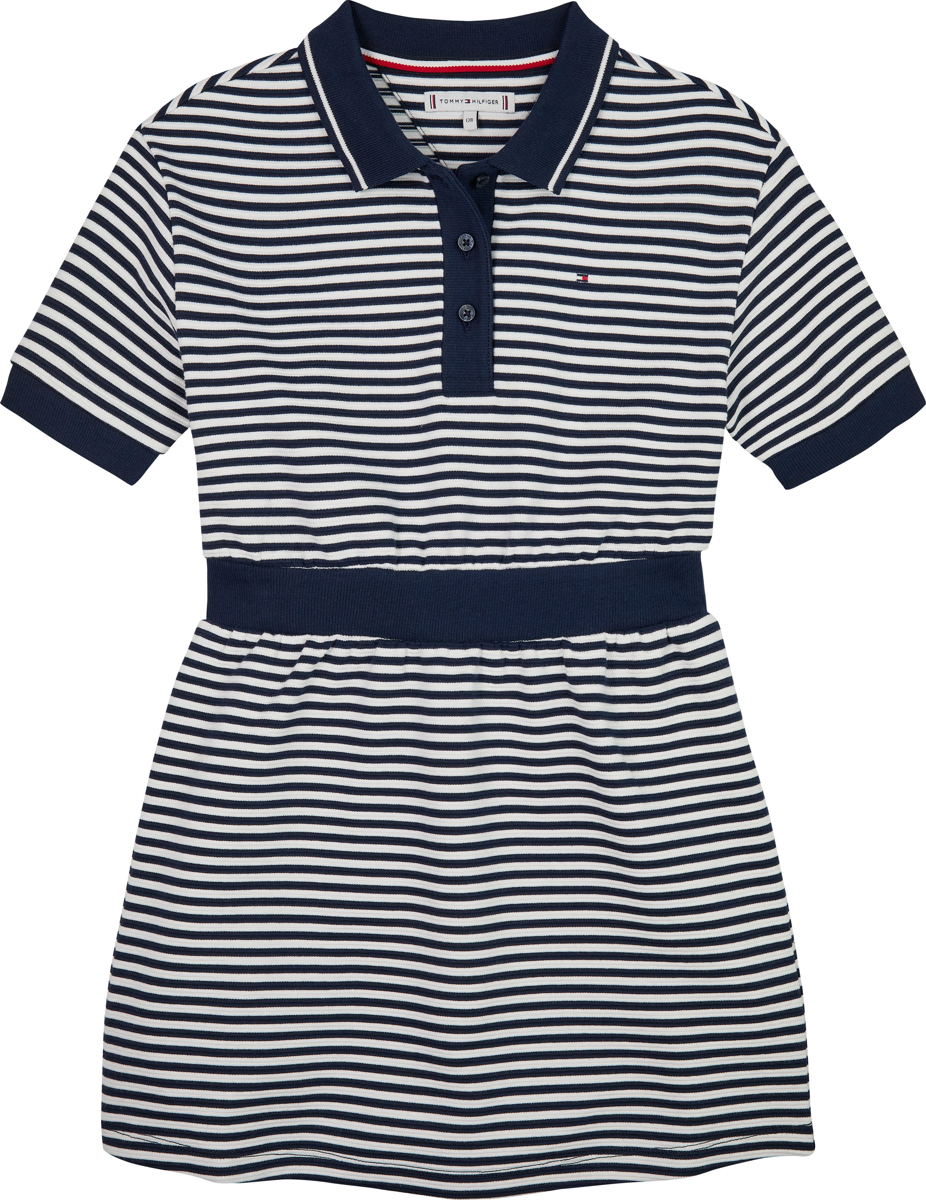 Tommy Hilfiger Polojurk POLO STRIPE DRESS SS