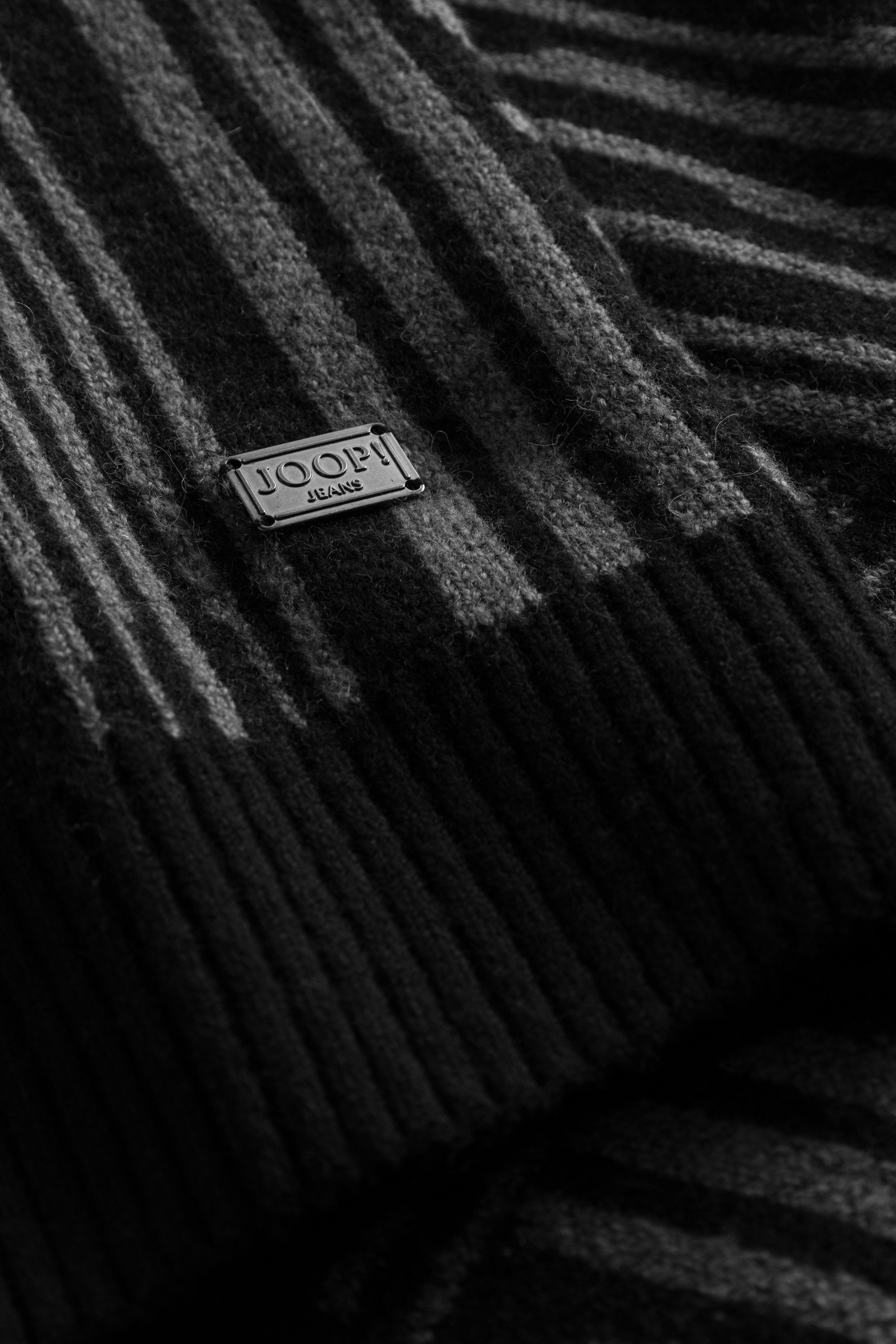 Joop Jeans Trui met ronde hals Skyo met trendy motief