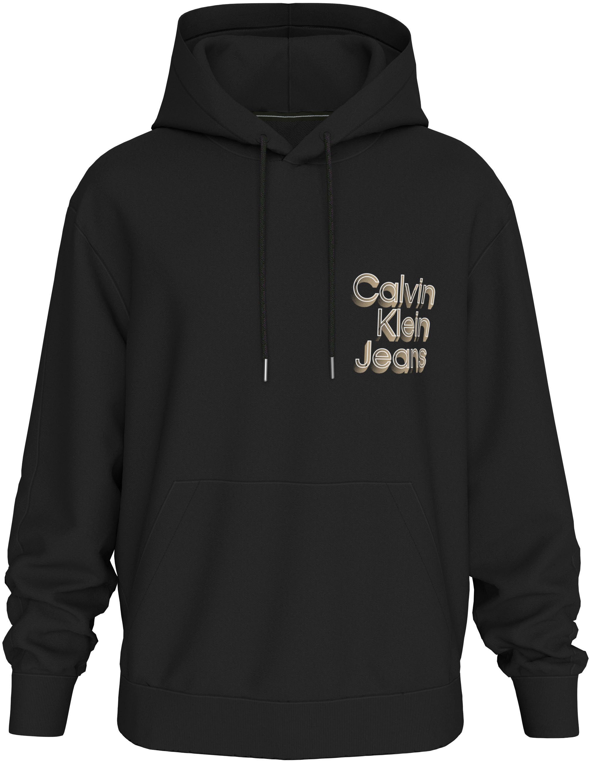 Calvin Klein Hoodie STACKED EUPHORIC LOGO HOODIE