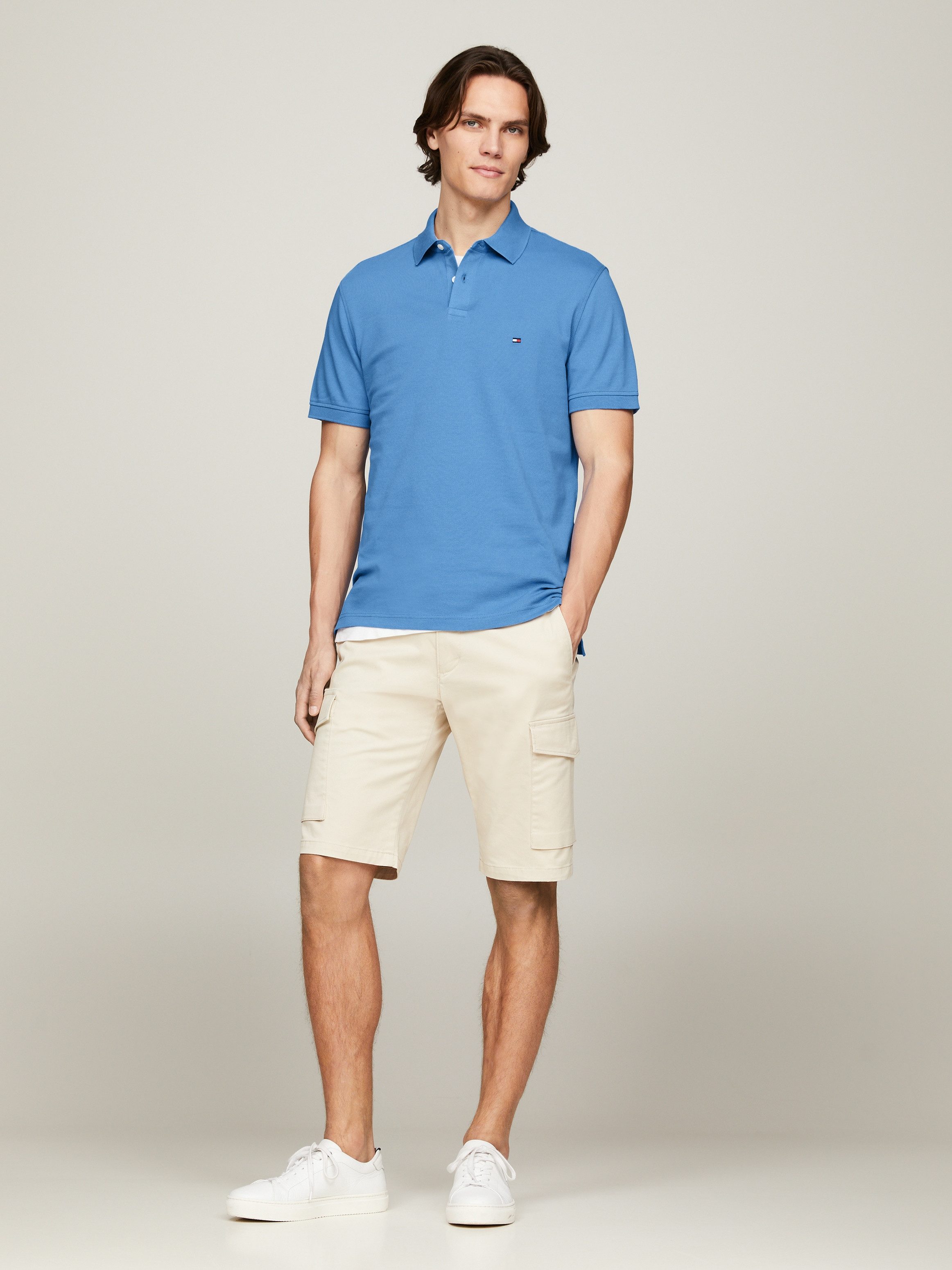 Tommy Hilfiger Poloshirt 1985 REGULAR POLO met contraststrepen in de kraag