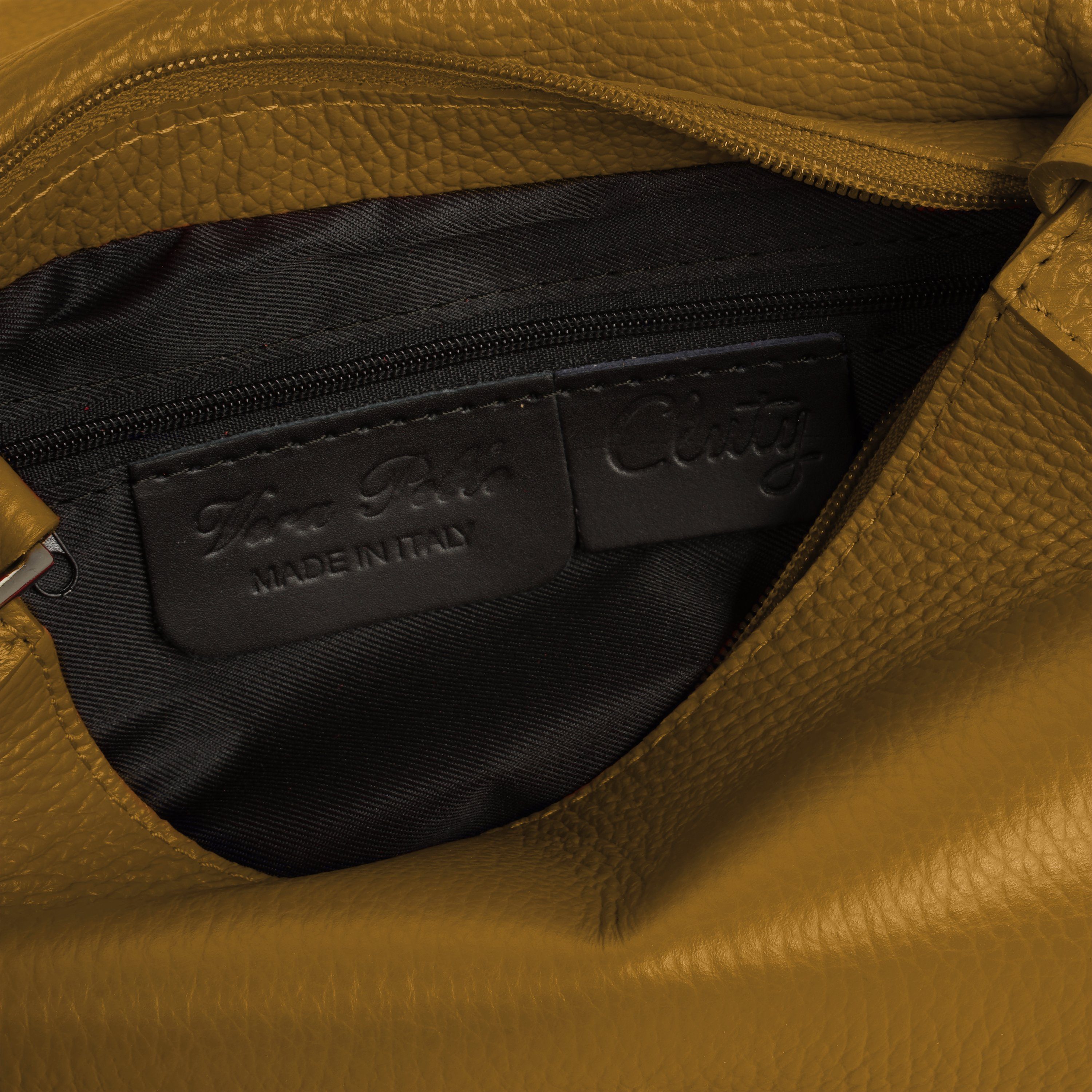 Cluty Tas echt leer, made in italy