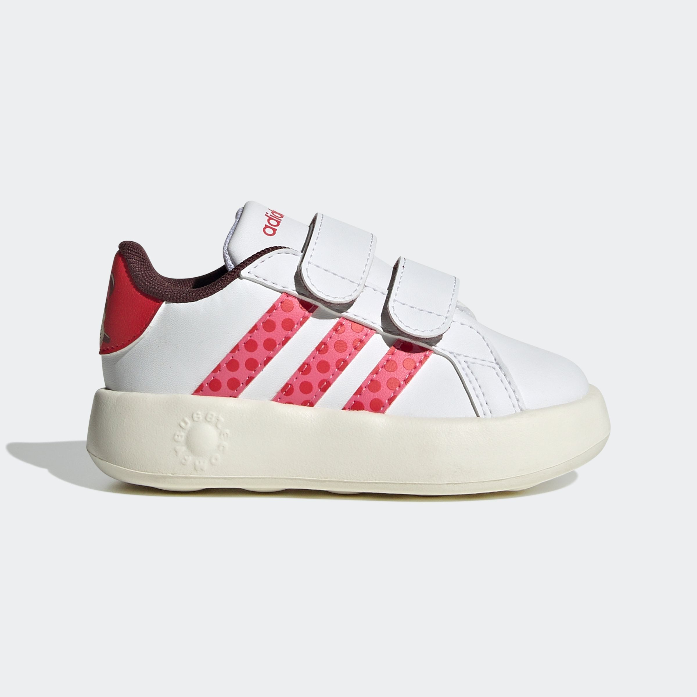adidas Sportswear Klittenbandschoenen ADIDAS DISNEY MINNIE MAUS KIDS GRAND COURT 2.0 SCHUH Design geïnspireerd op de adidas Superstar, voor kinderen