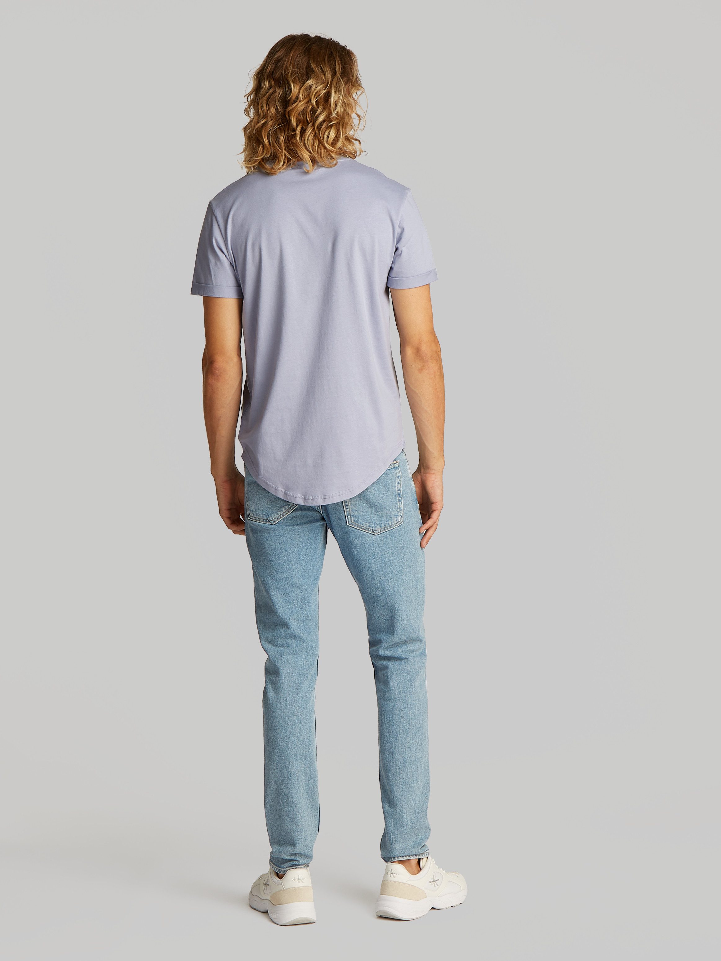 Calvin Klein T-shirt BADGE TURN UP SLEEVE