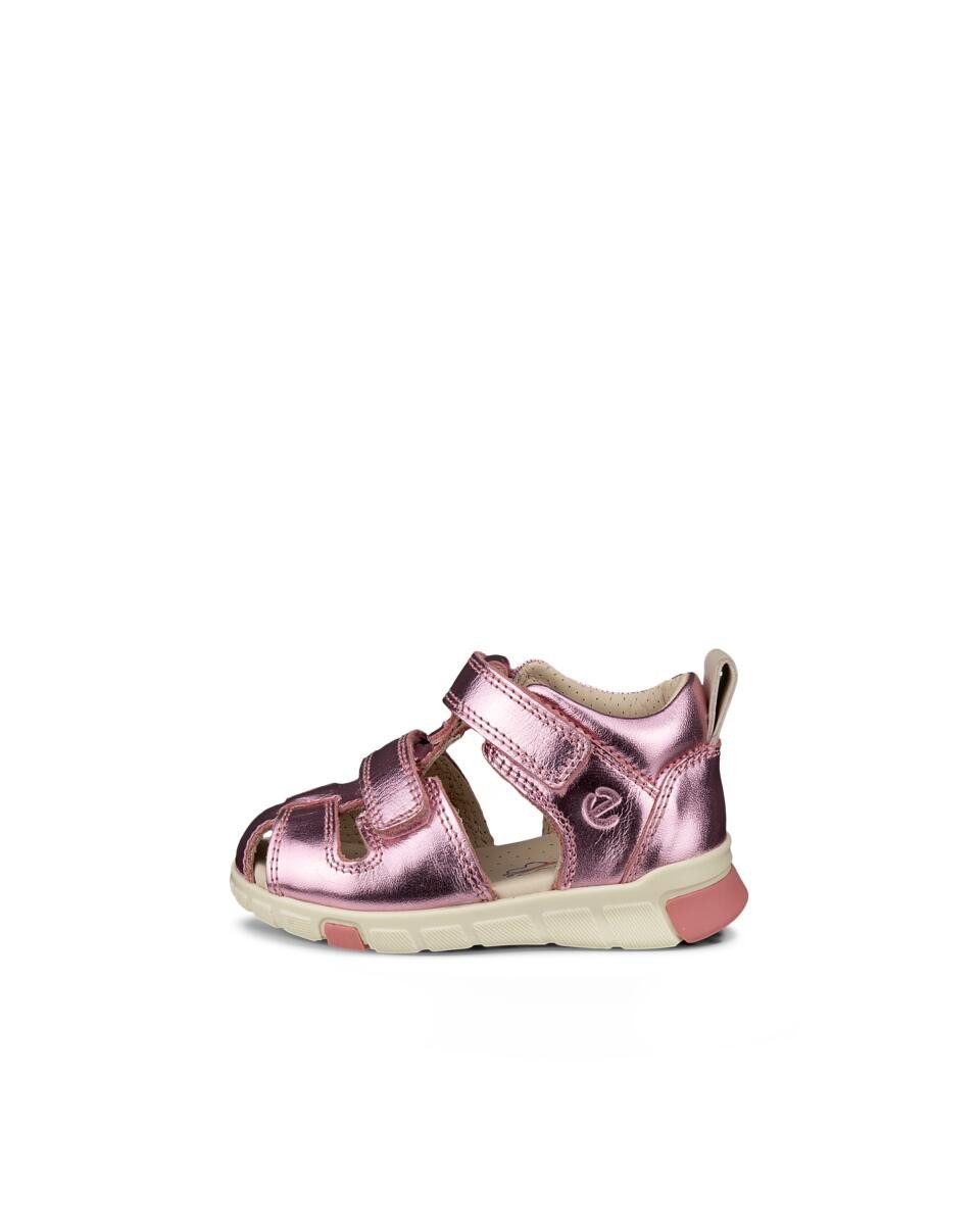 Ecco Babyschoentjes MINI STRIDE SANDAL , babyschoen, sandaal, zomerschoen met leren binnenzool
