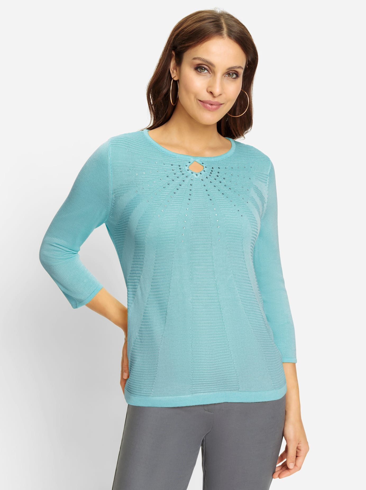 Lady Trui met 3 4 mouwen Trui