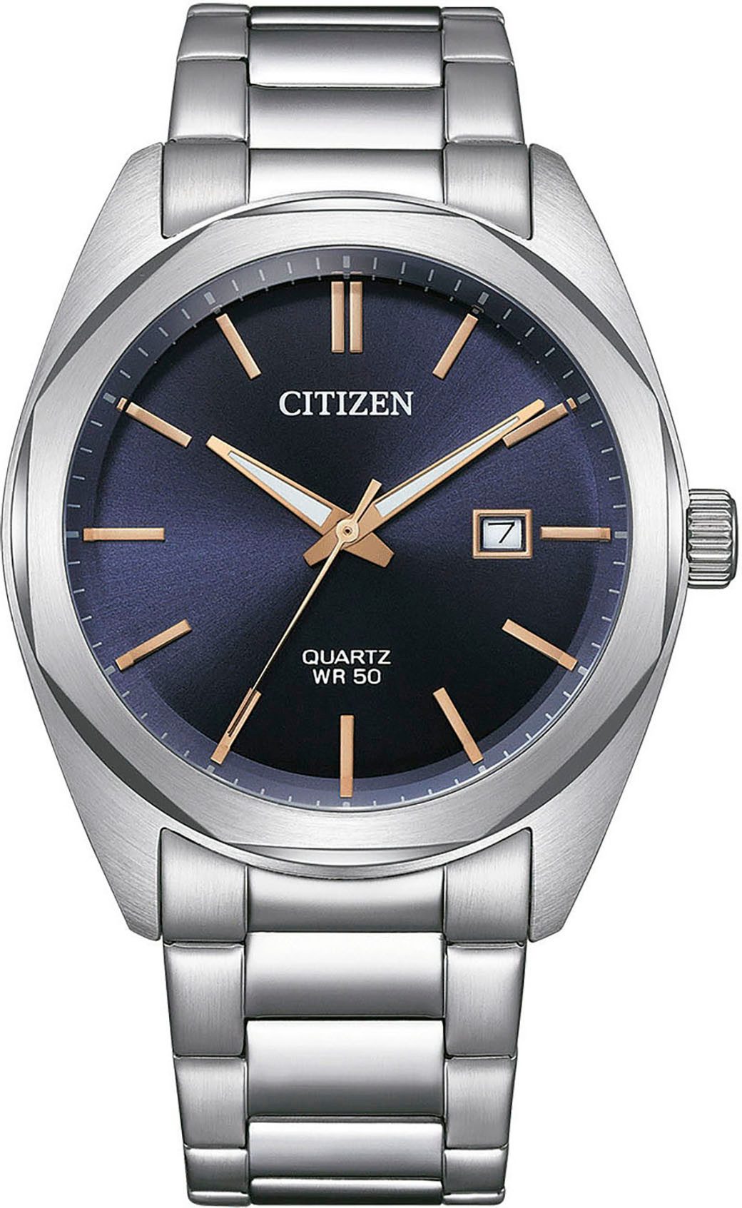 Citizen Kwartshorloge Horloge, dameshorloge, herenhorloge, stalen band, analoog, dag