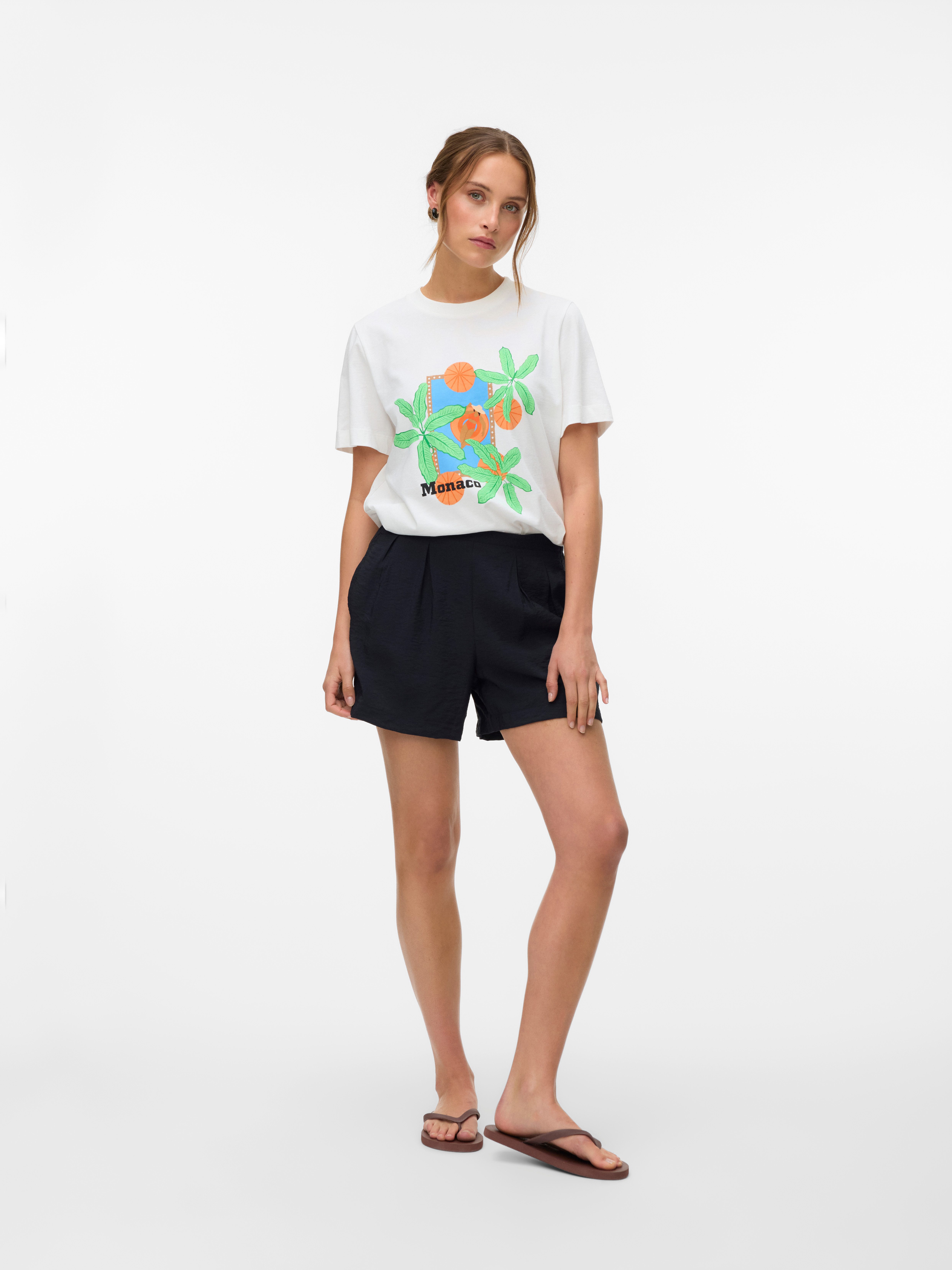 Vero Moda Shirt met korte mouwen VMBETA METTE SS TOP BOX JRS GA