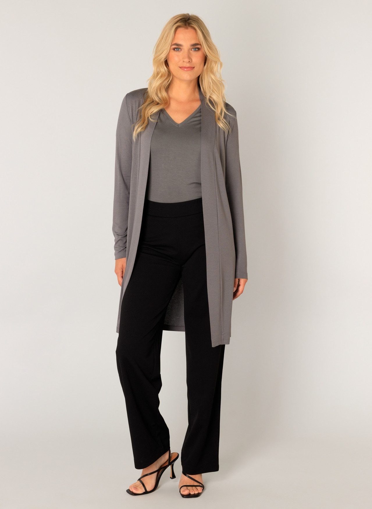 Base Level Lang vest Yayla long zonder sluiting
