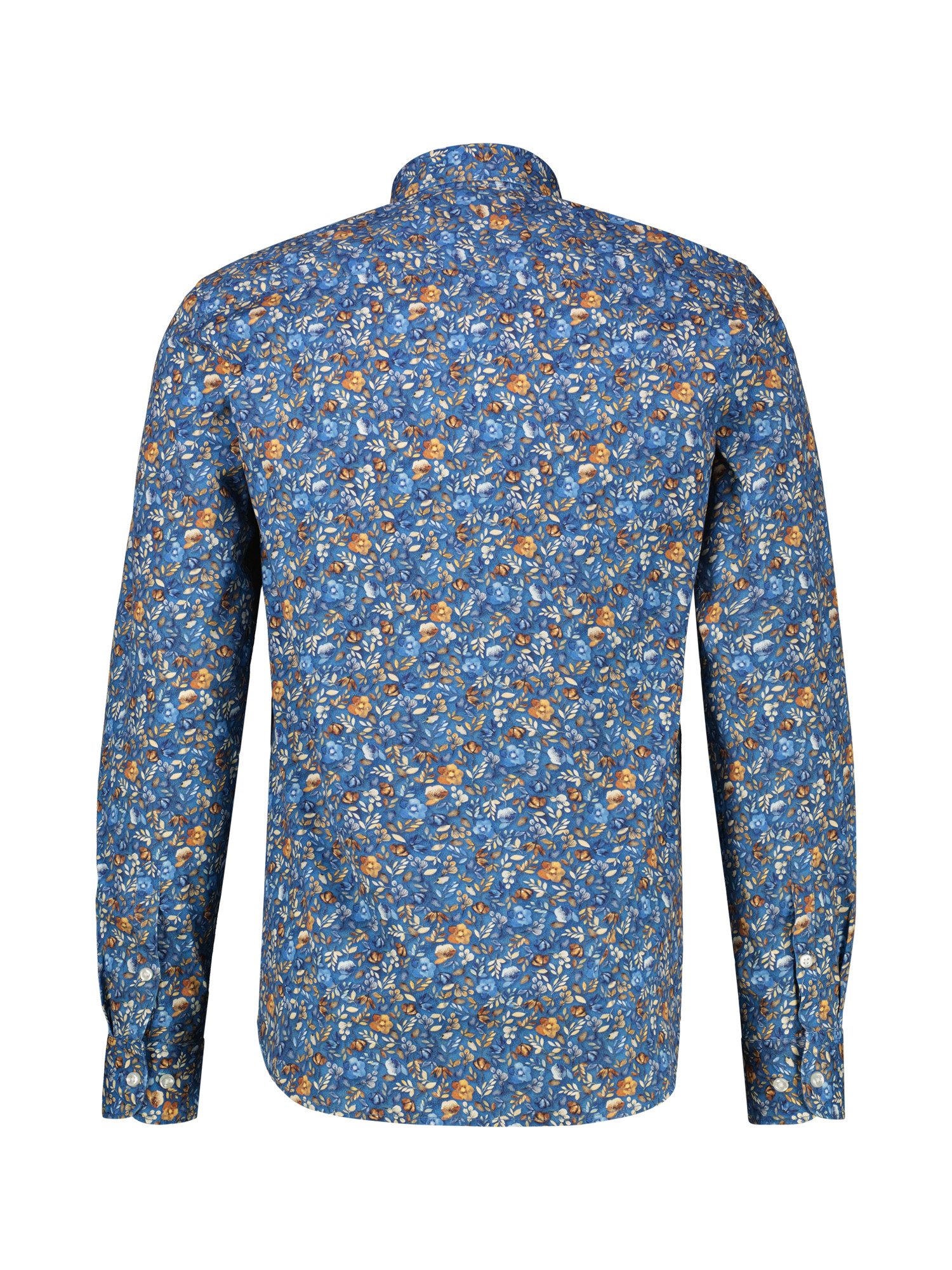 Lerros Overhemd met lange mouwen LERROS Heren overhemd FLOWERS in grote maten
