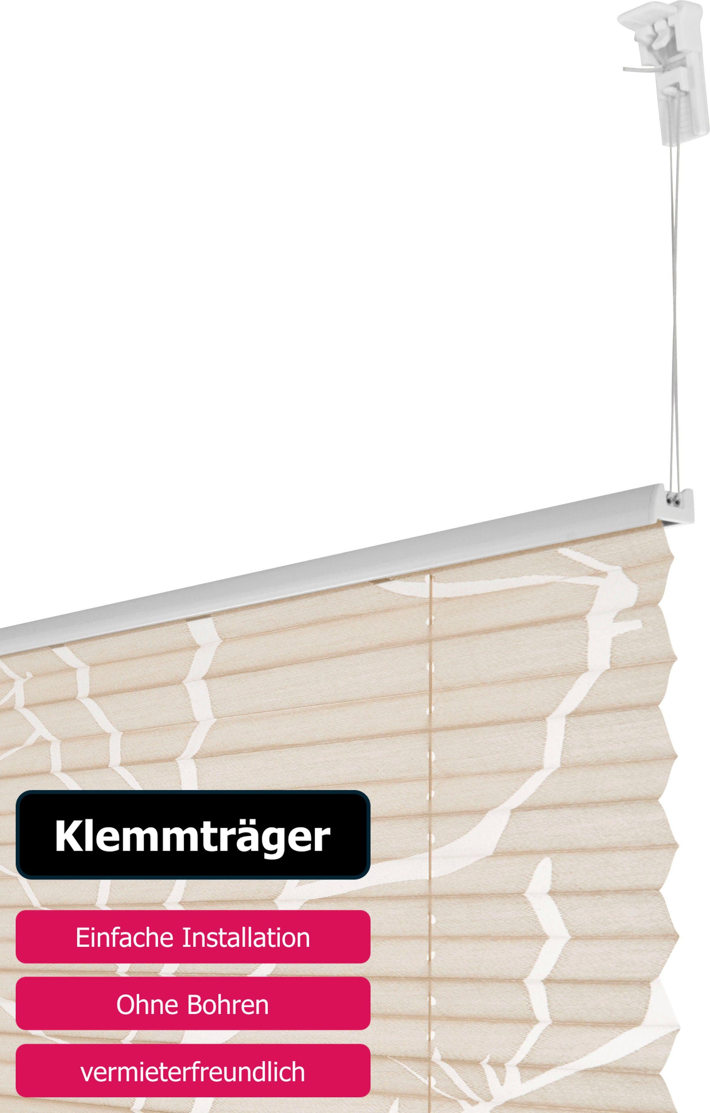 my home Plissé ANNA Takkenmotief, bestseller met ruim 500 4,5-sterren-beoordelingen, klemsteun (1 stuk)