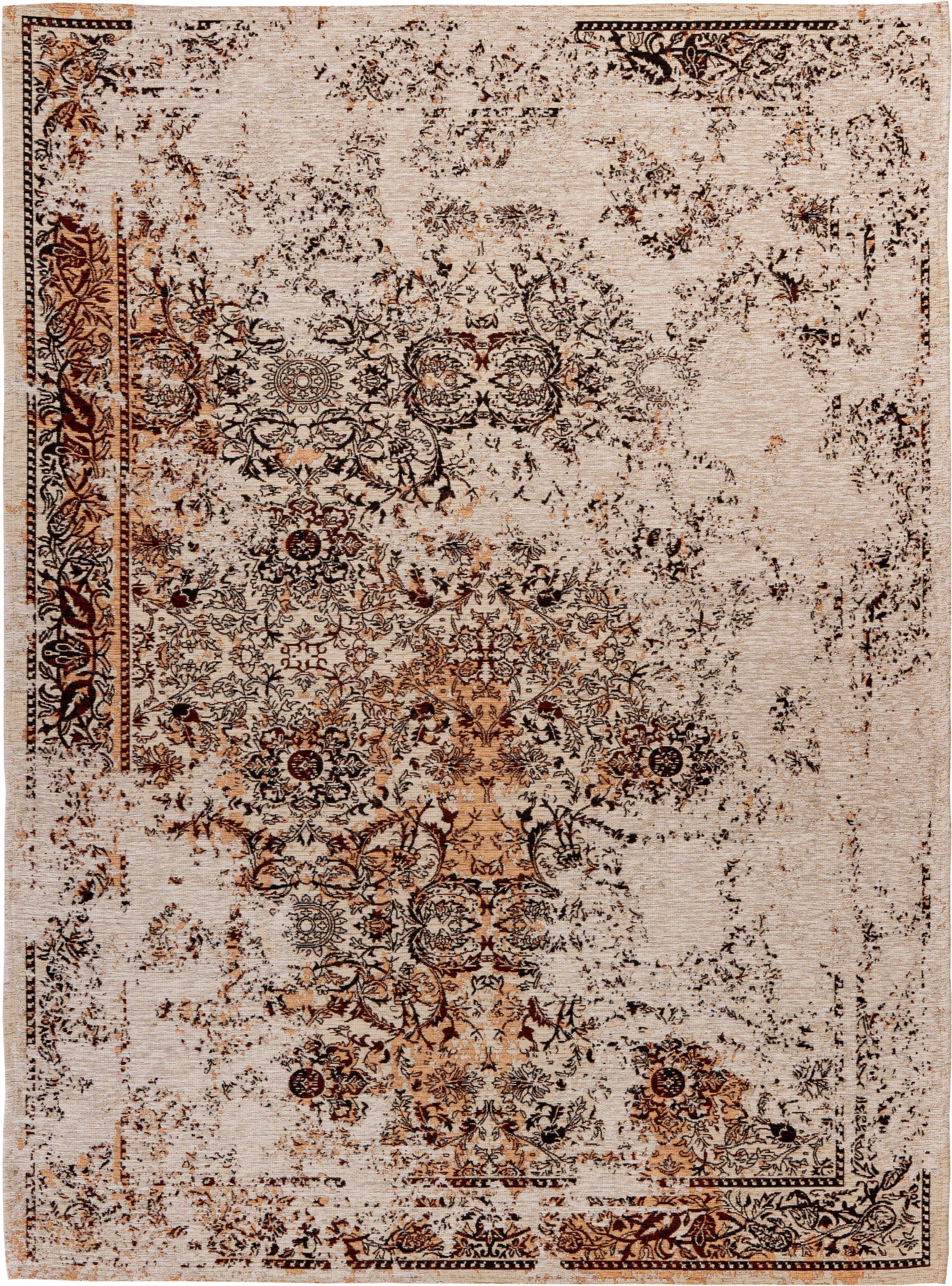 Padiro Vloerkleed Charme 725 Chenille vlakweefsel in vintage stijl
