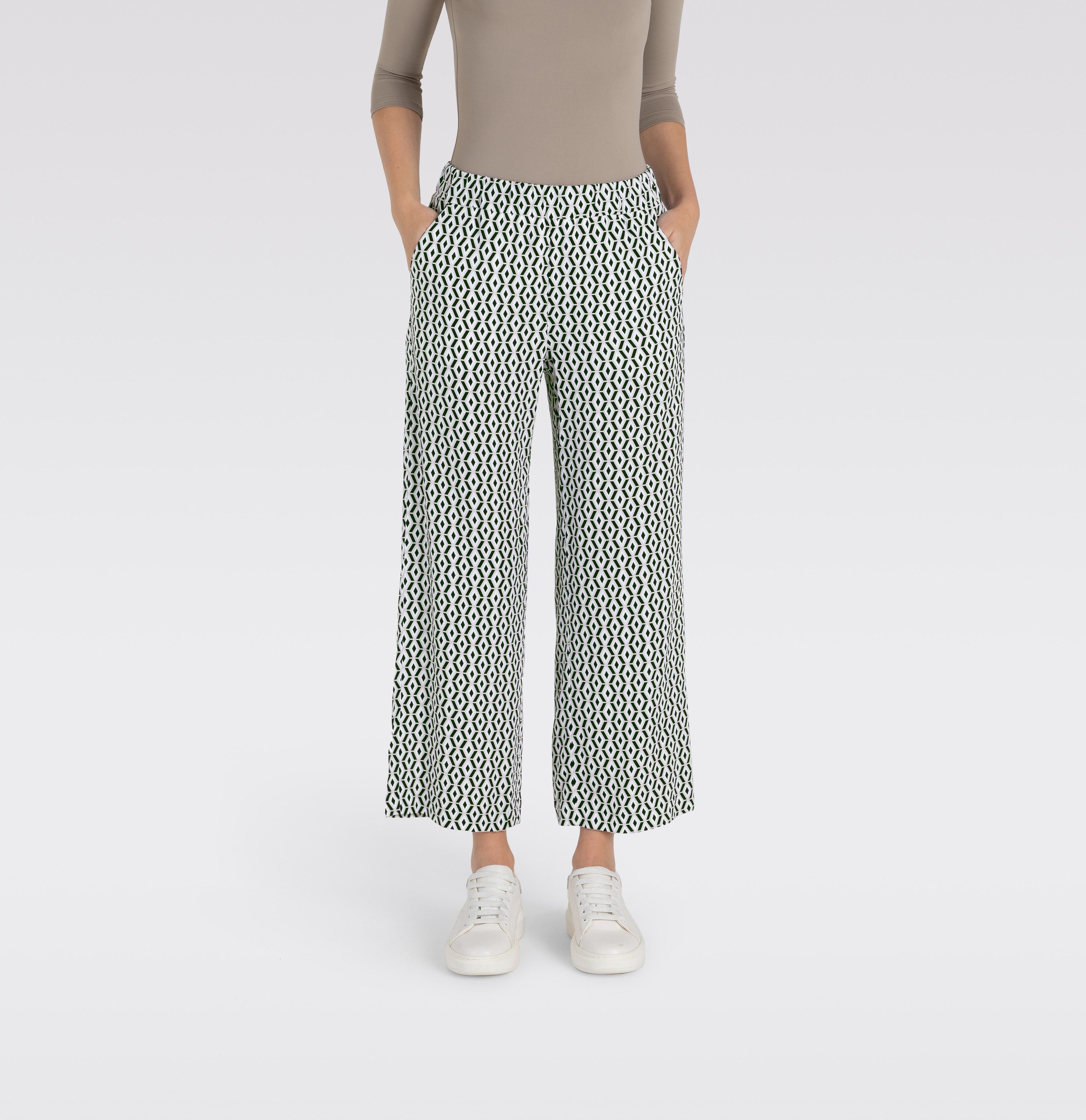 MAC 3/4 broek Chiara Cropped met wijde, rechte pijp