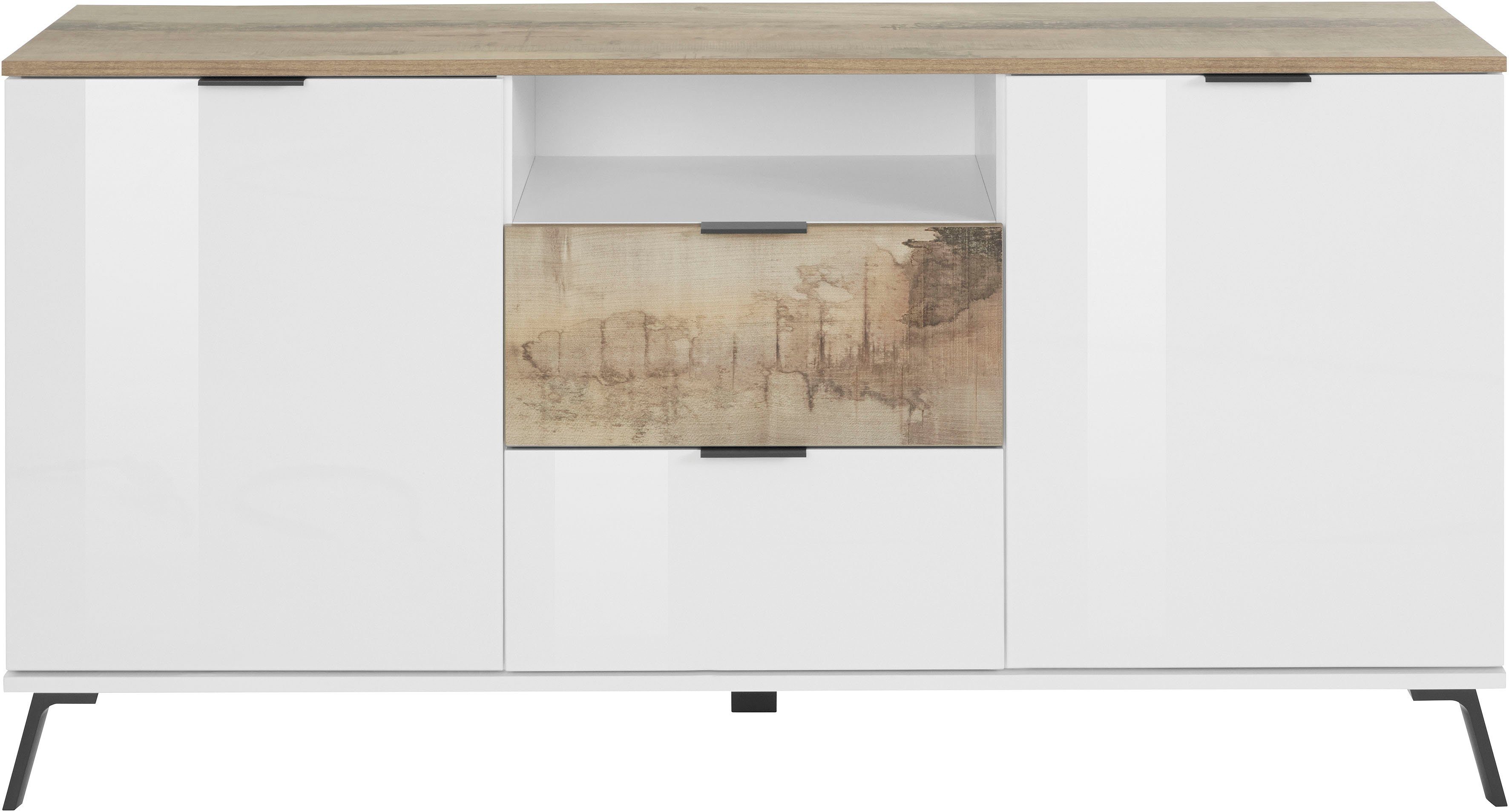 INOSIGN Dressoir CASANOVA Breedte ca. 150 cm dressoirs wit