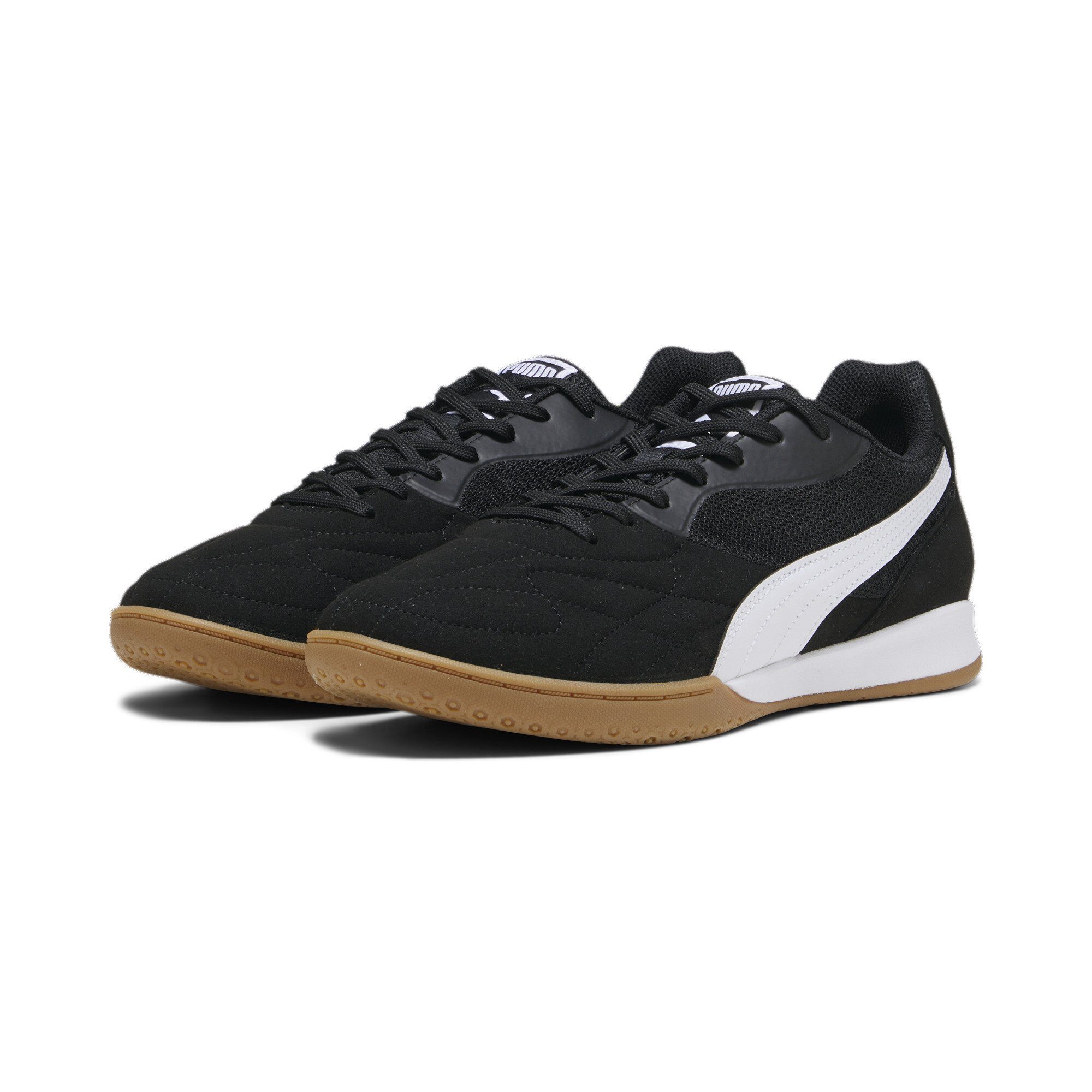 PUMA Voetbalschoenen KING TOP IT unisex zaalvoetbalschoenen maat 40 EU zwart