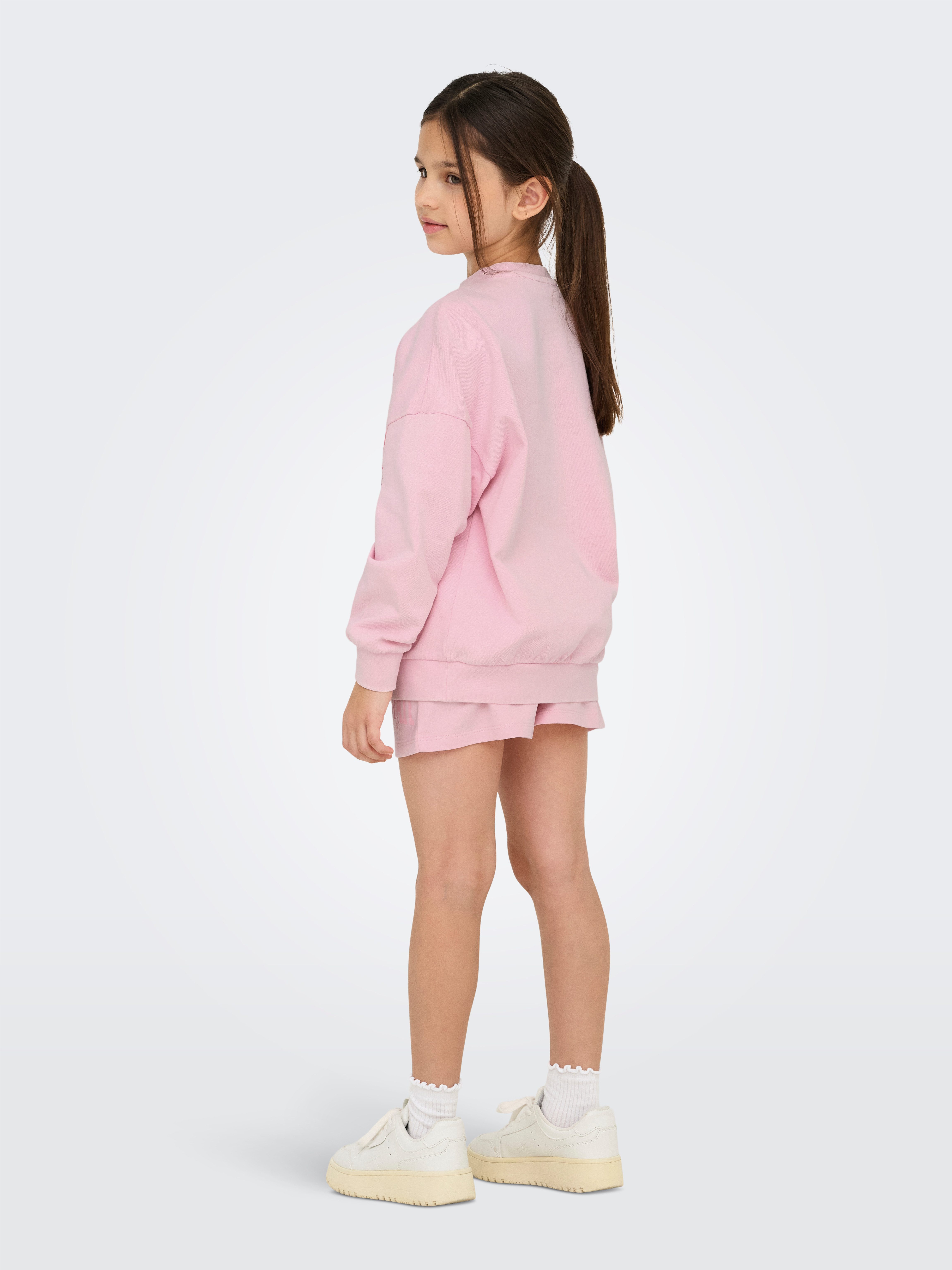 KIDS ONLY Sweatshirt KOGANABELL LIFE L/S OVZ PRINTED CREW SWT