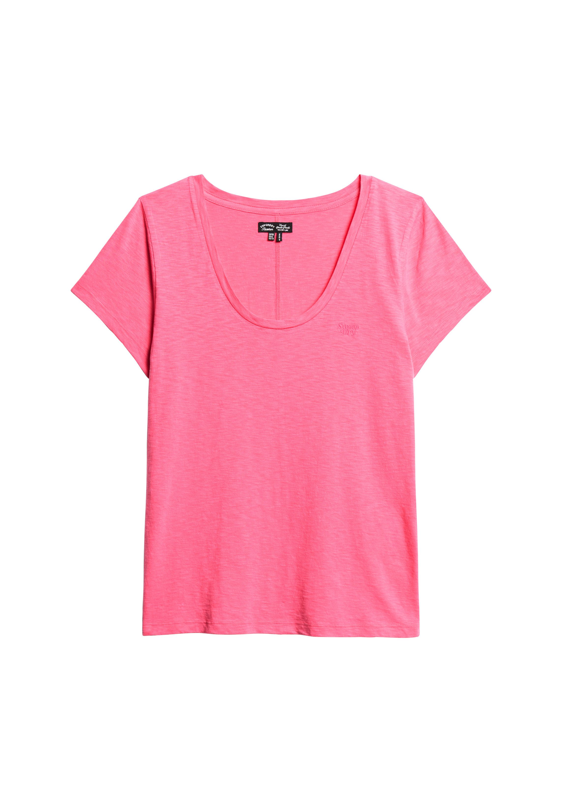 Superdry Shirt met korte mouwen SCOOP NECK TEE