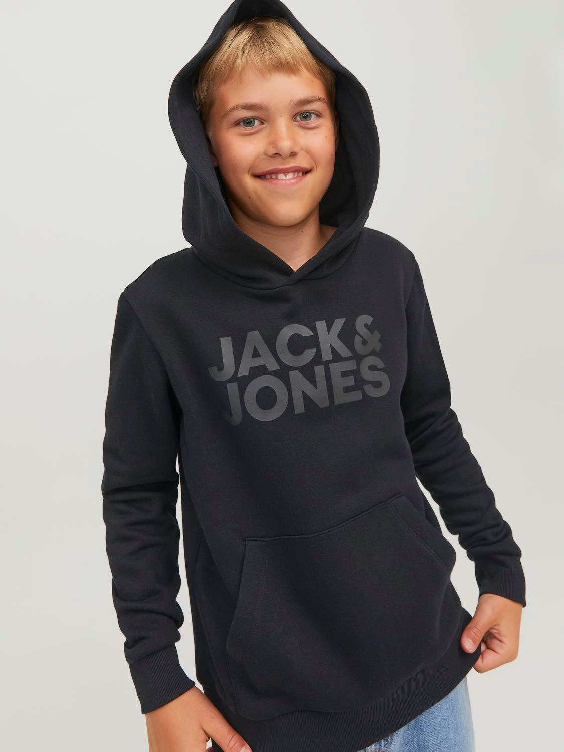 Jack & Jones Junior Hoodie JJECORP LOGO SWEAT HOOD