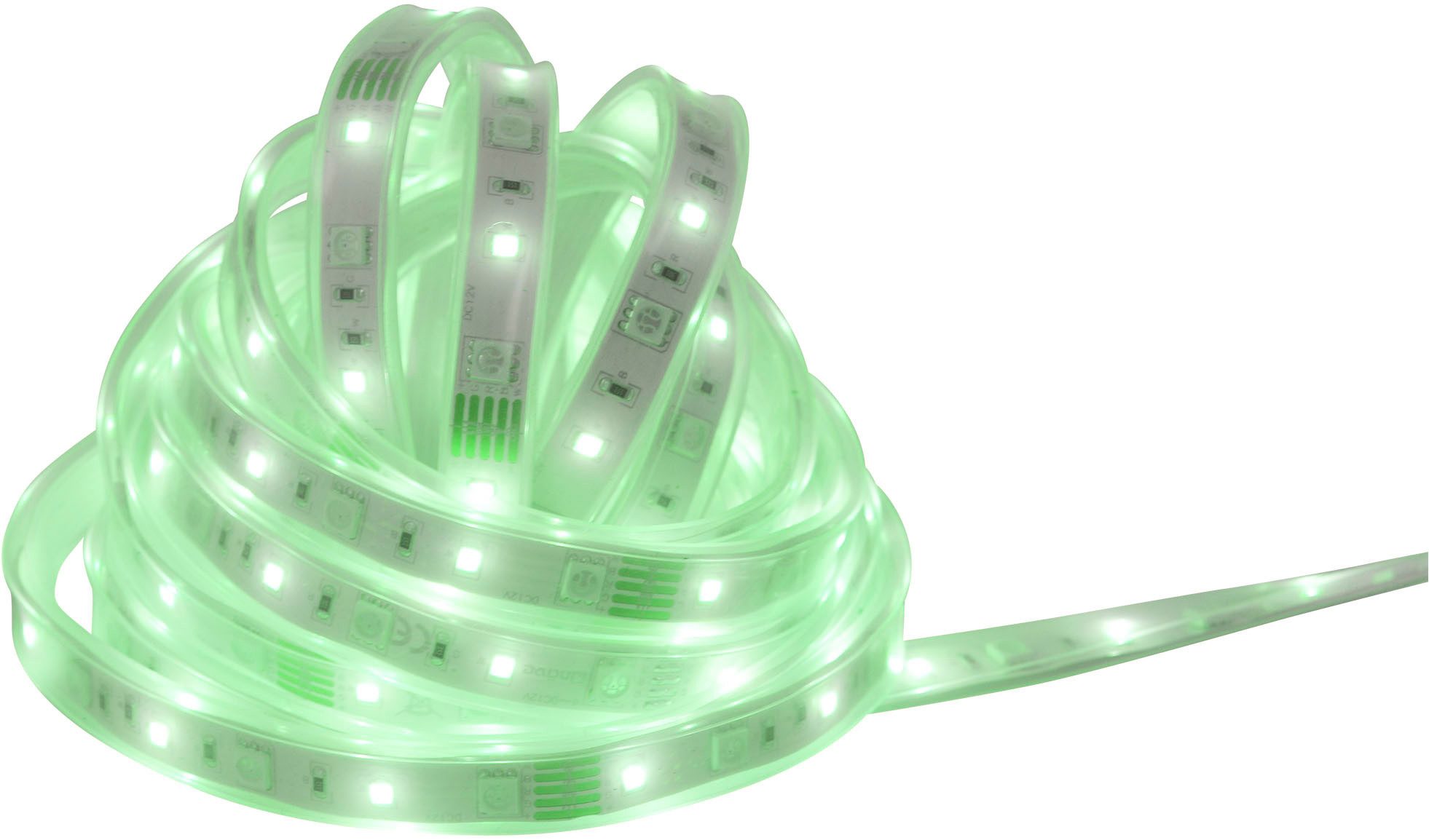 näve Led-strip Outdoor Kleurwisseling, dimfunctie, afstandsbediening, lengte 1000 cm, RGB, IP44 (1 stuk)