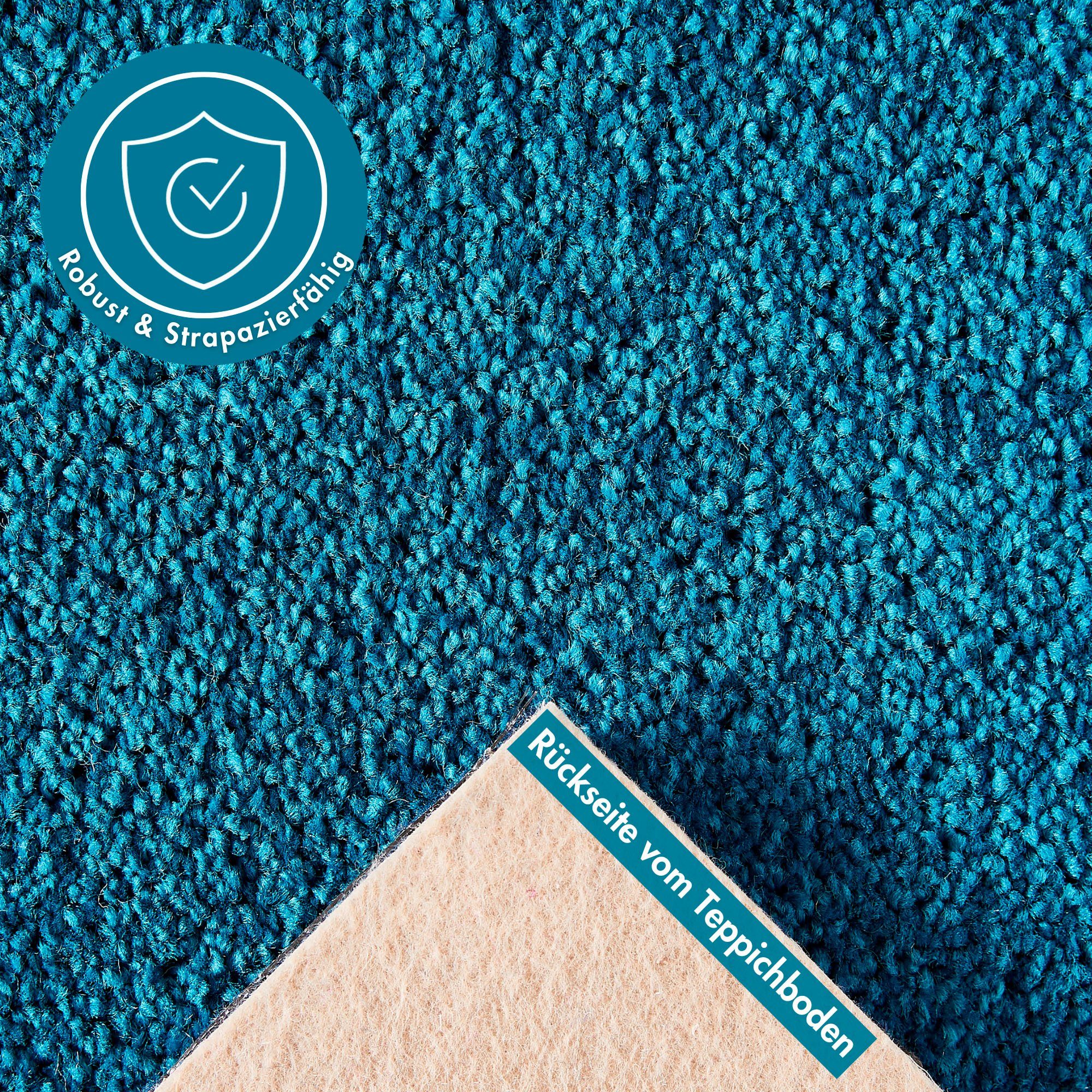 Andiamo Tapijt Frisee-Velours Sophie, Made in Netherlands Effen kleuren, breedte 400 cm of 500 cm, slijtvast & onderhoudsvriendelijk