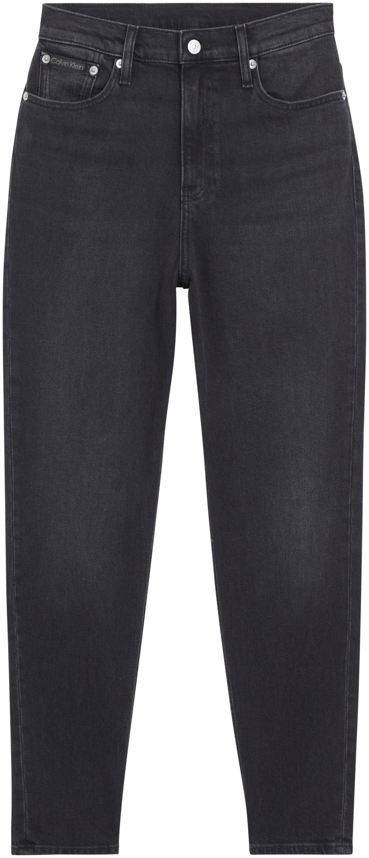 Calvin Klein Mom jeans MOM JEAN met muntzakje logoprint