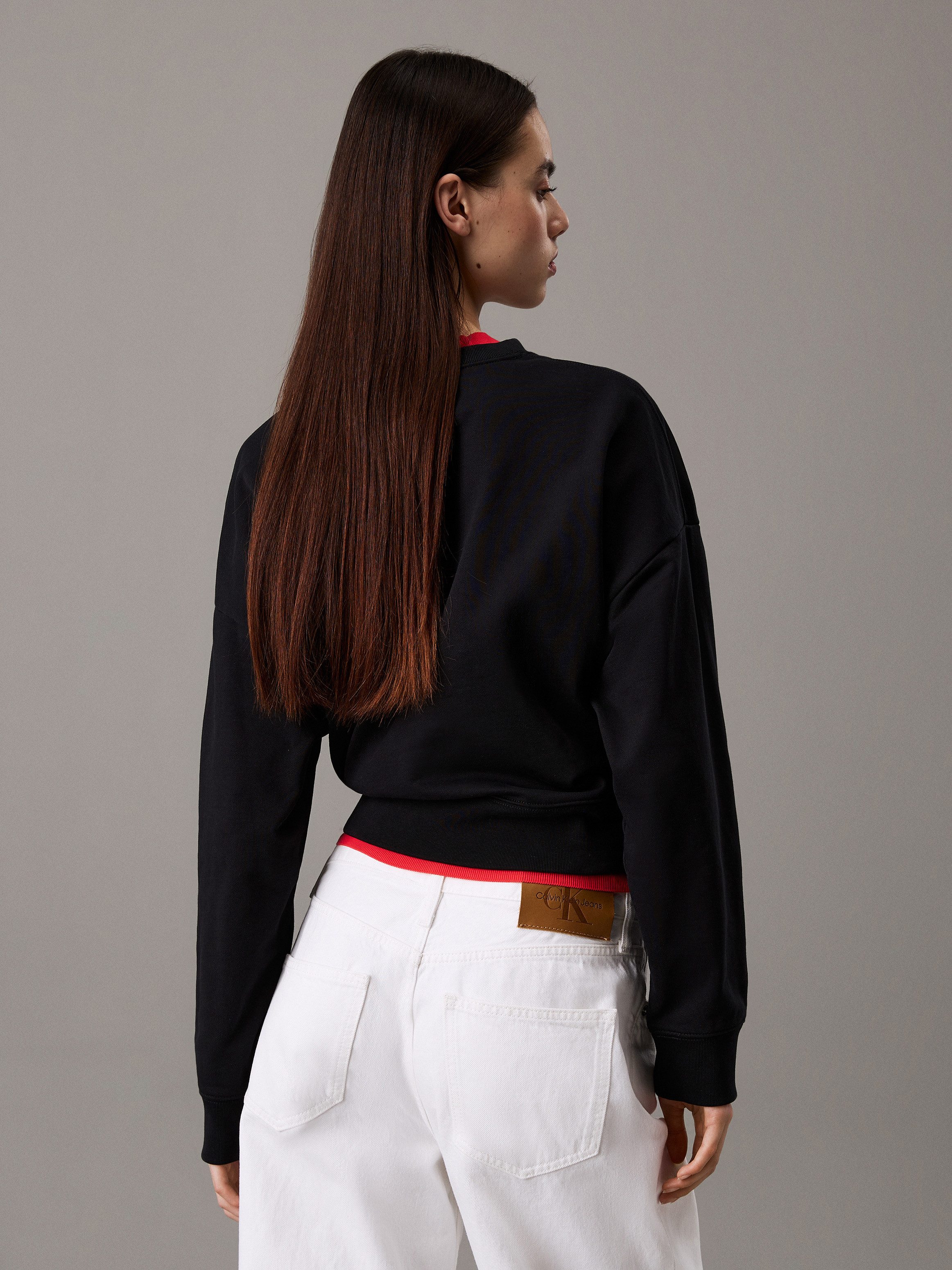Calvin Klein Sweatshirt LS MNLG FRNCH TRRY R