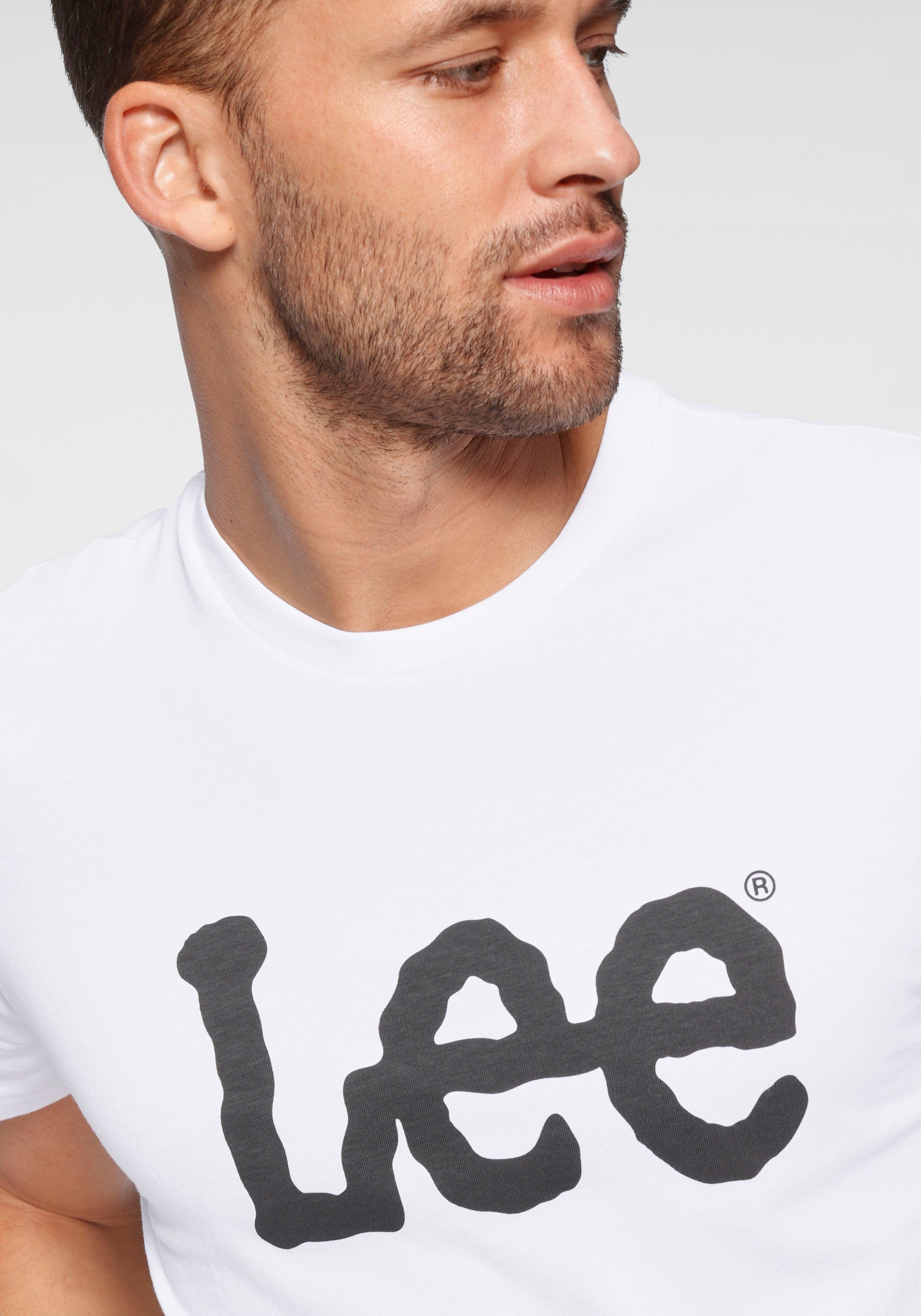 Lee® T-shirt Wobbly LOGO TEE