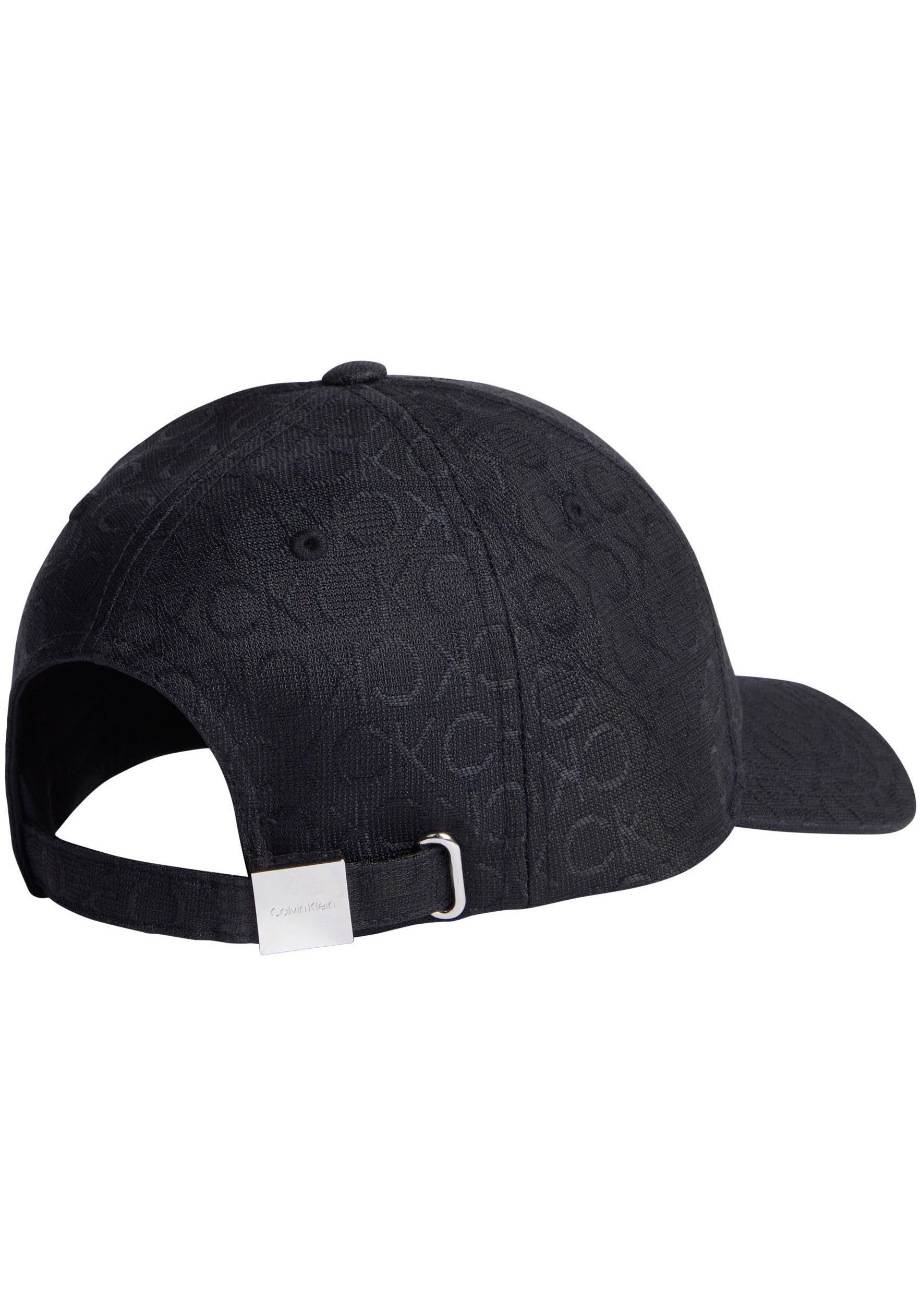 Calvin Klein Baseball pet MONOGRAM JACQUARD CAP Alloverpatroon klemsluiting