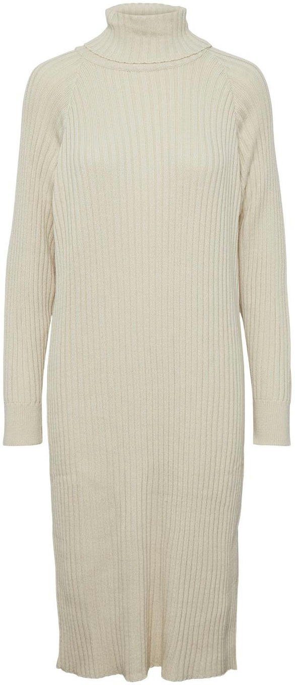 Y.A.S Gebreide jurk YASMAVI KNIT MIDI ROLLNECK DRESS