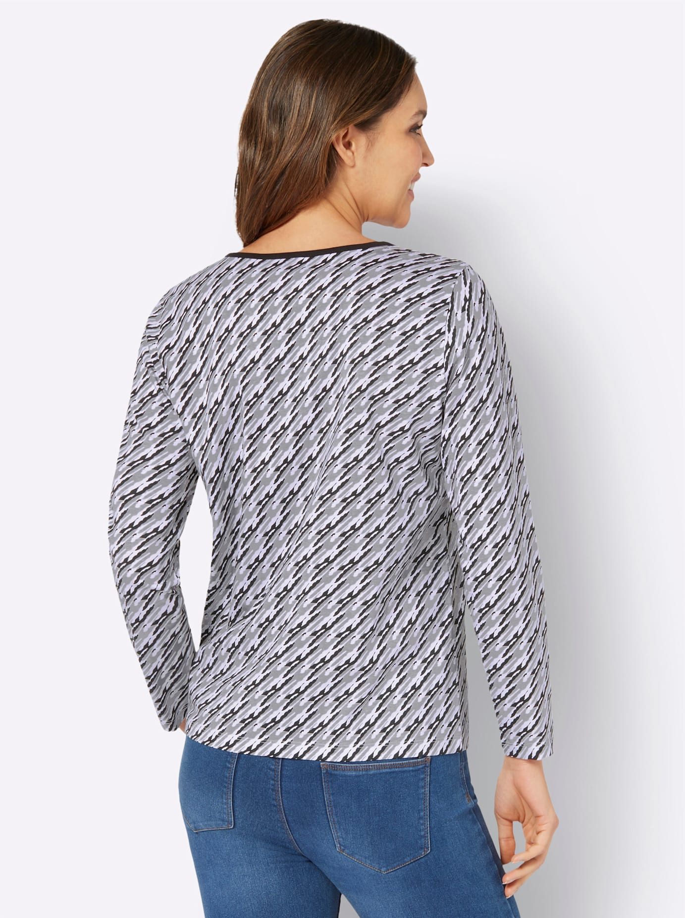 Classic Basics Shirt met lange mouwen (1-delig)