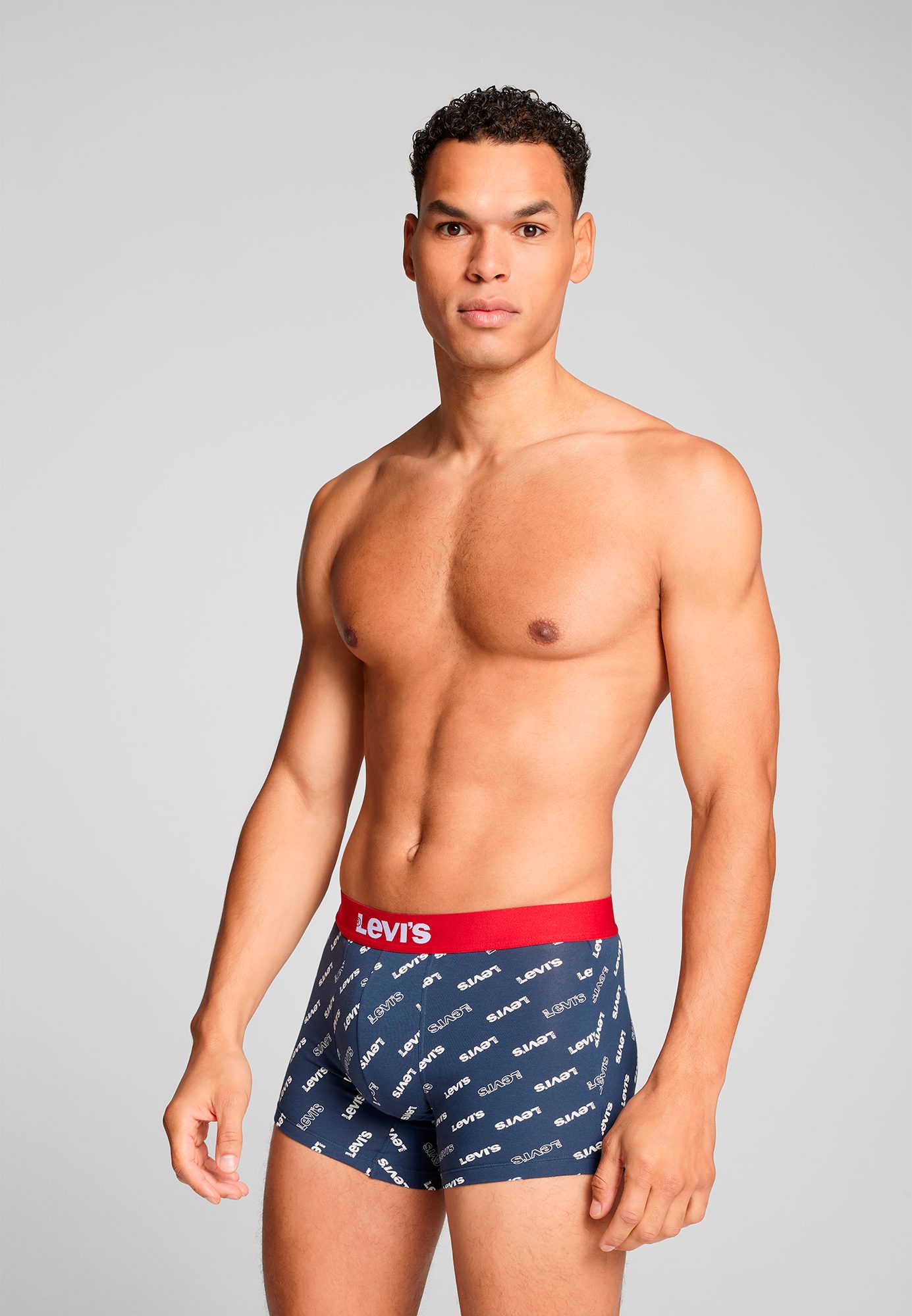 Levi's® Boxershort LEVIS MEN LOGO AOP BOXER BRIEF ORG CO 2P (Set van 2)