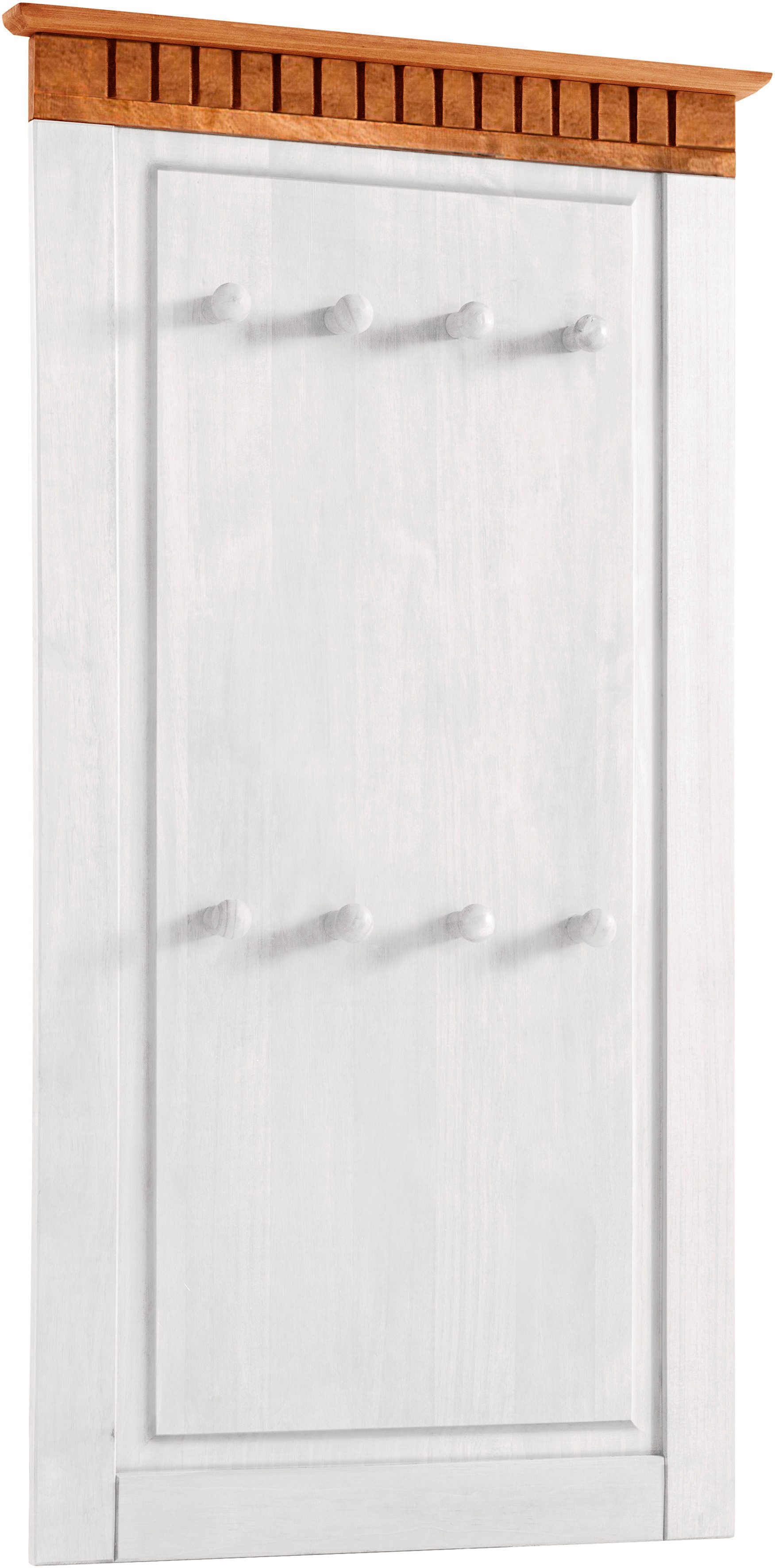 Home affaire Kapstokpaneel Lisa van massief grenenhout, hoogte 110 cm, breedte 60 cm