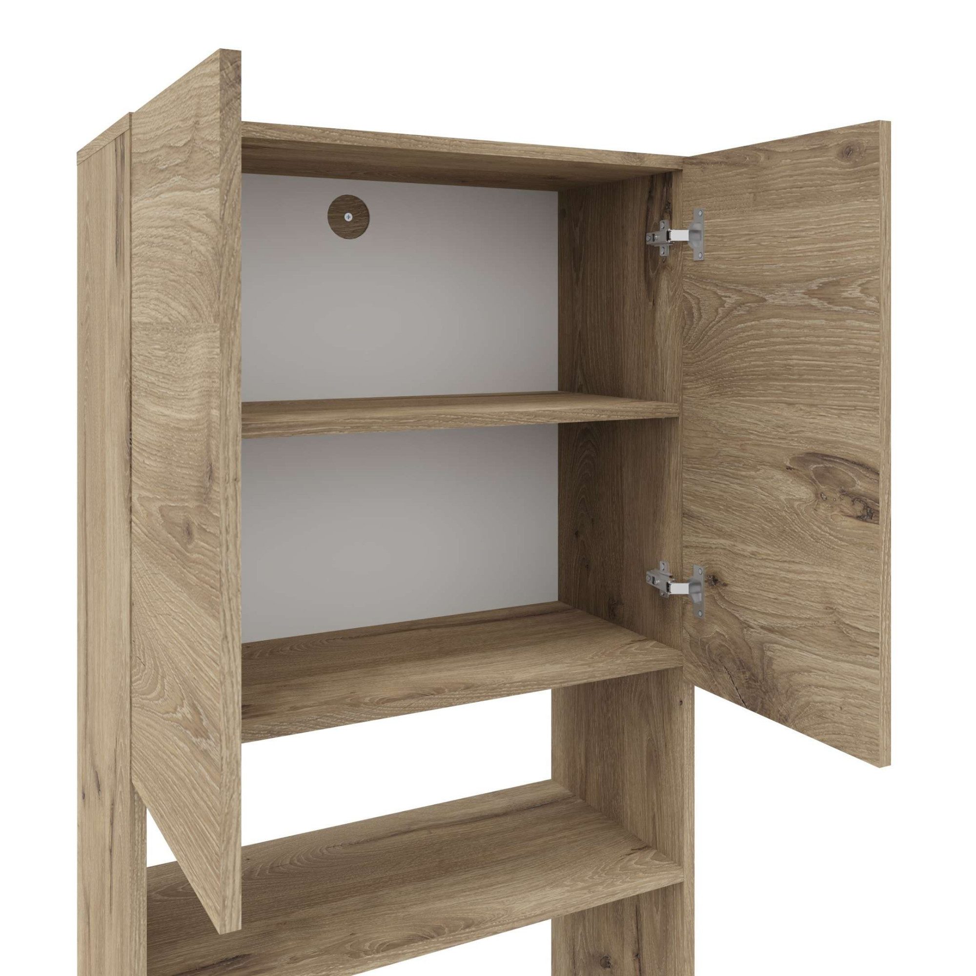 Home affaire Kast voor wasmachine Wisla met 2 deuren, breedte 68 cm, hoogte 180 cm