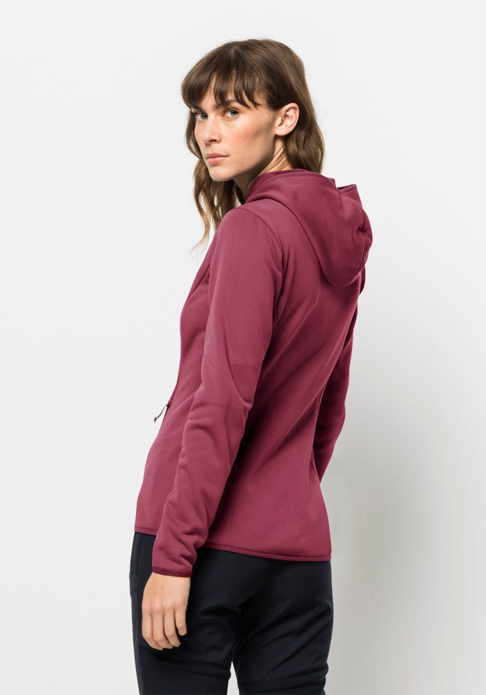 Jack Wolfskin Fleecejack BAISELBERG HOODED FZ W