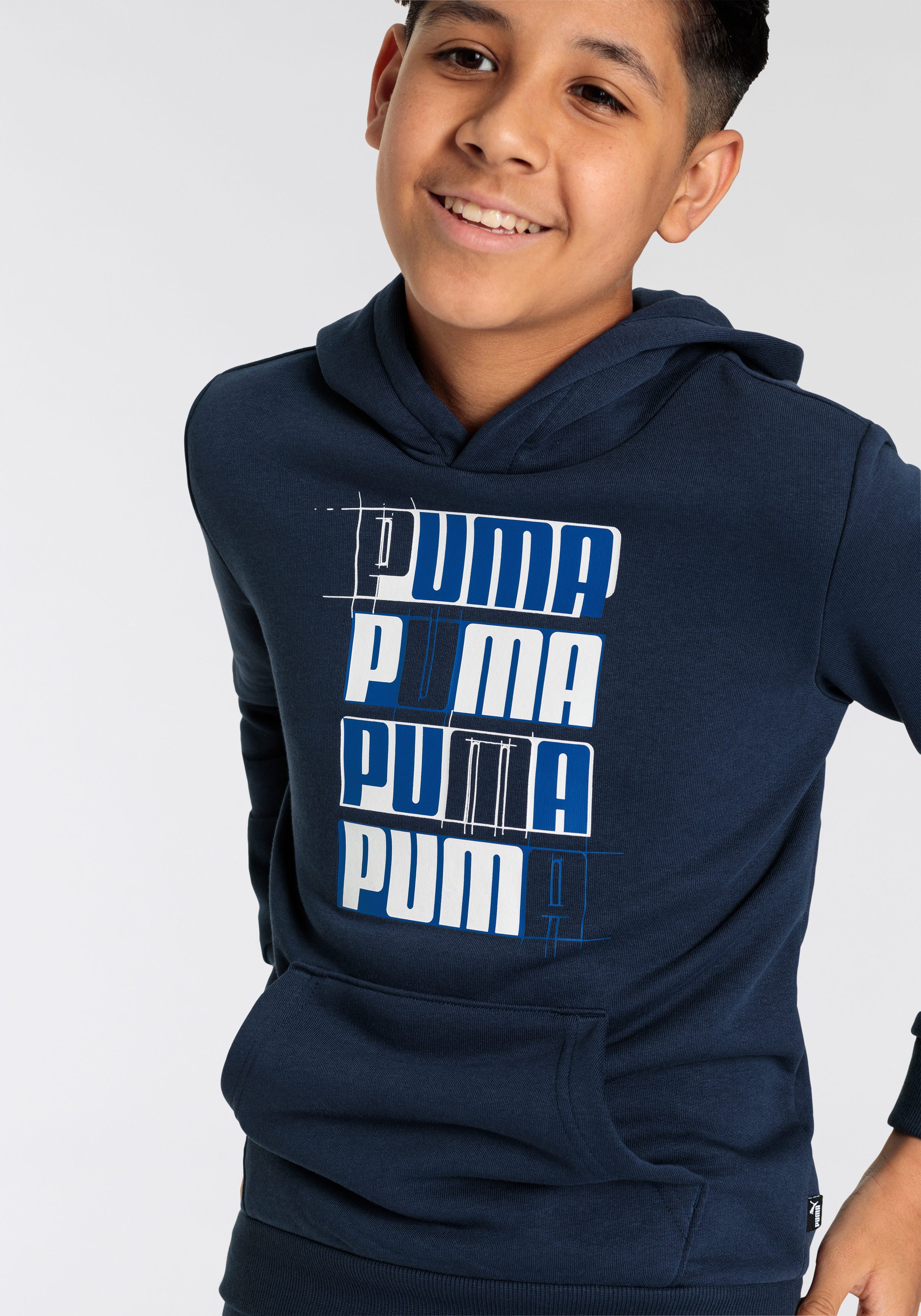 PUMA Hoodie ESS+ LOGO LAB HOODIE TR B (1-delig)