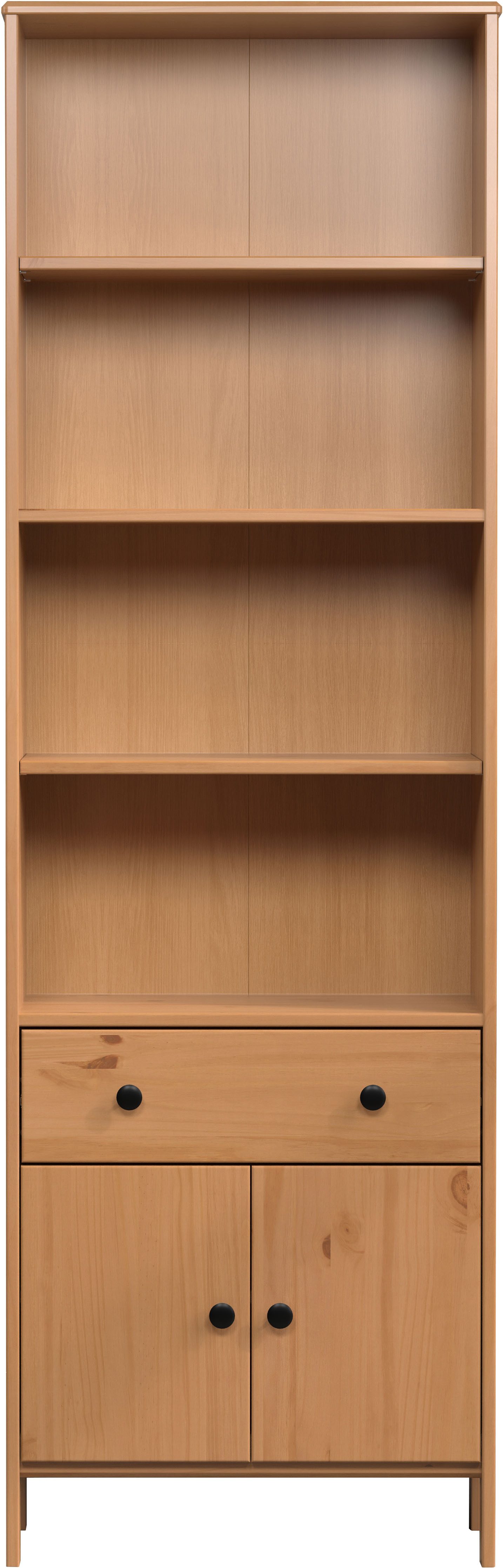 welltime Hoge kast Kall Badkamerkast van massief grenenhout - afmetingen (B/D/H) 60/33/188 cm (1 stuk)