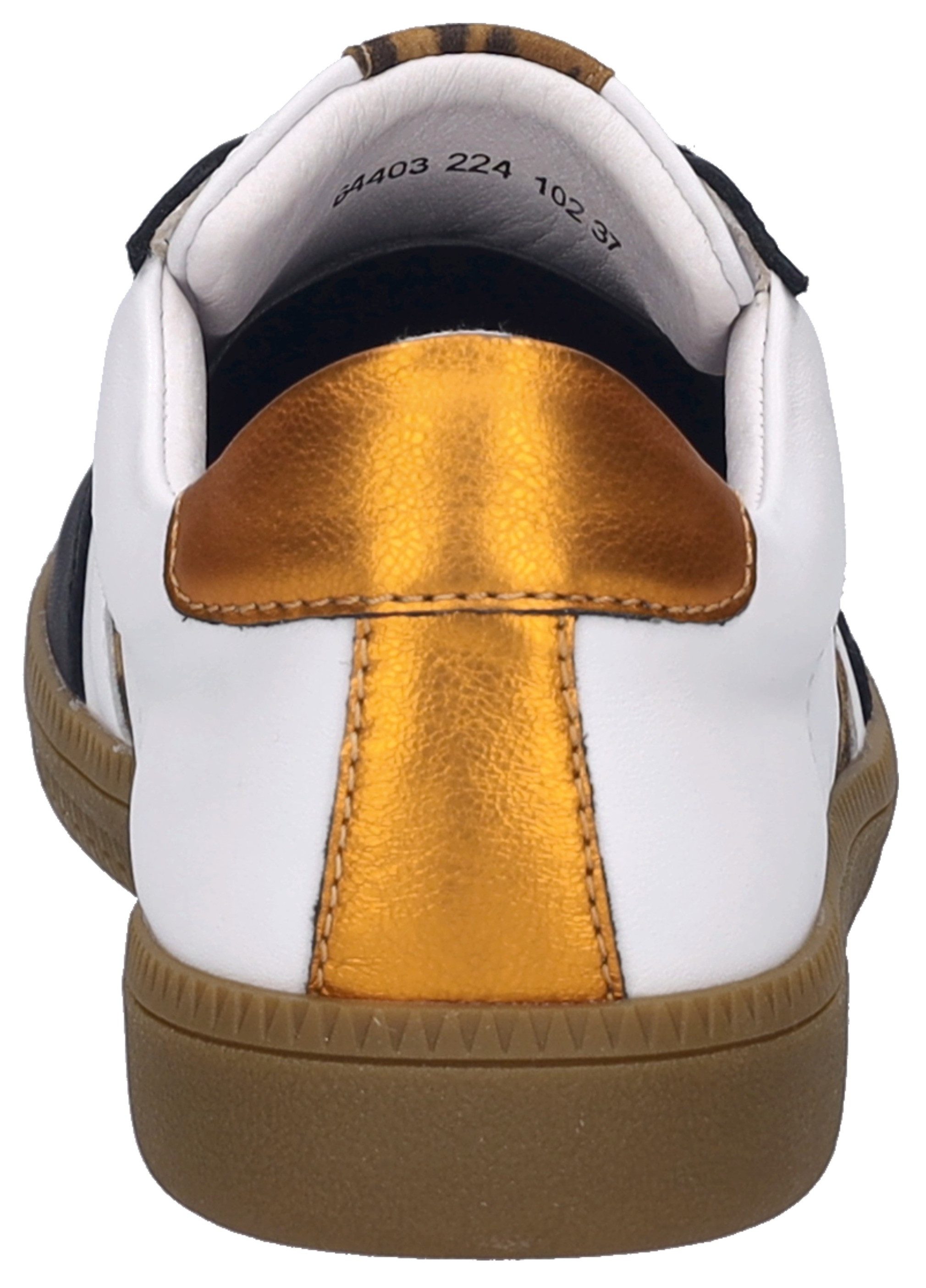 Josef Seibel Sneakers Joleen 03 , retro sneaker, veterschoen, comfort-schoen met leeuw-patroon