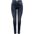 only high-waist jeans onlforever high hw sk dnm rea393 blauw