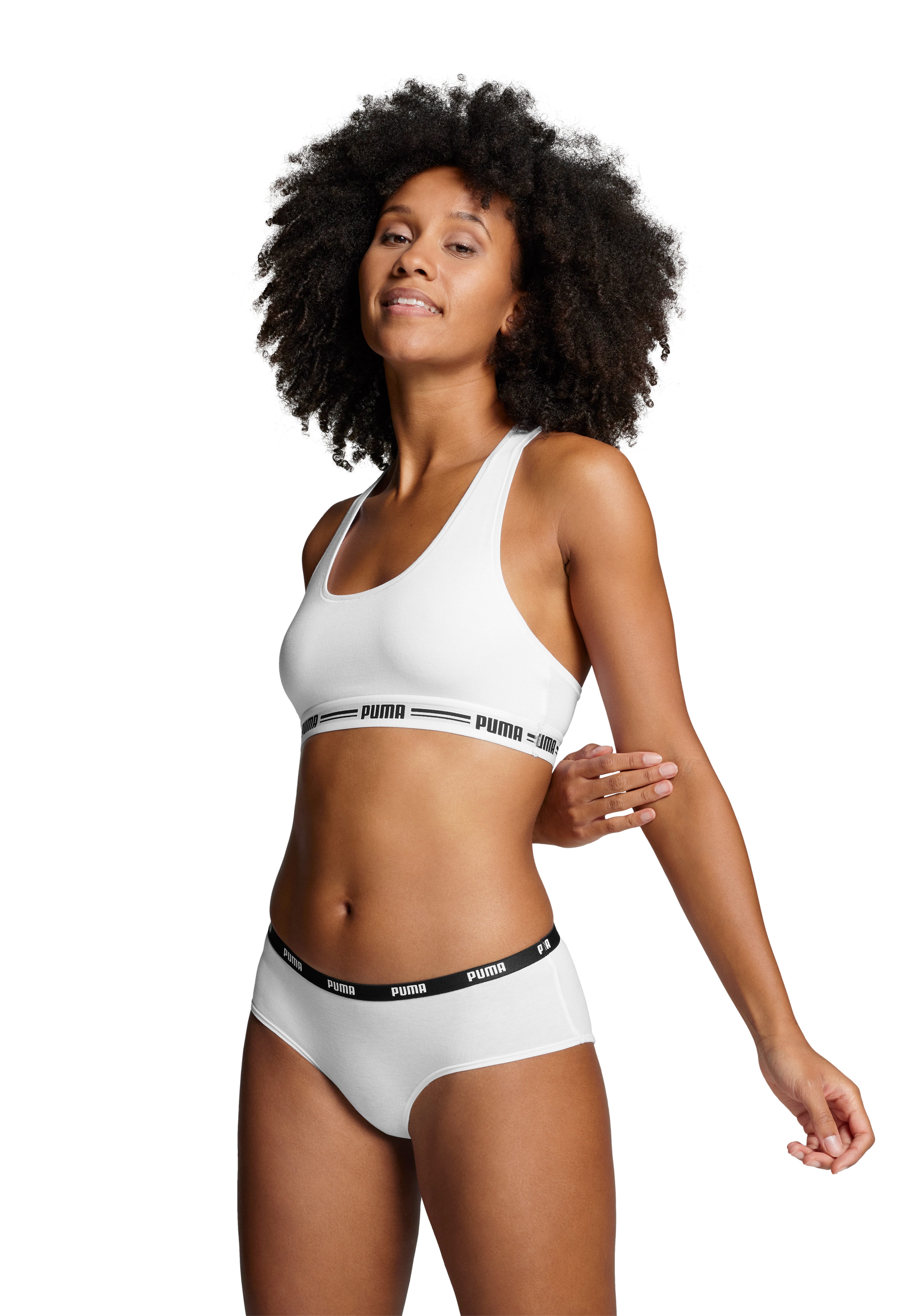 PUMA Hipster PUMA WOMEN HIPSTER 2P Met elastische logoband (Set van 2)