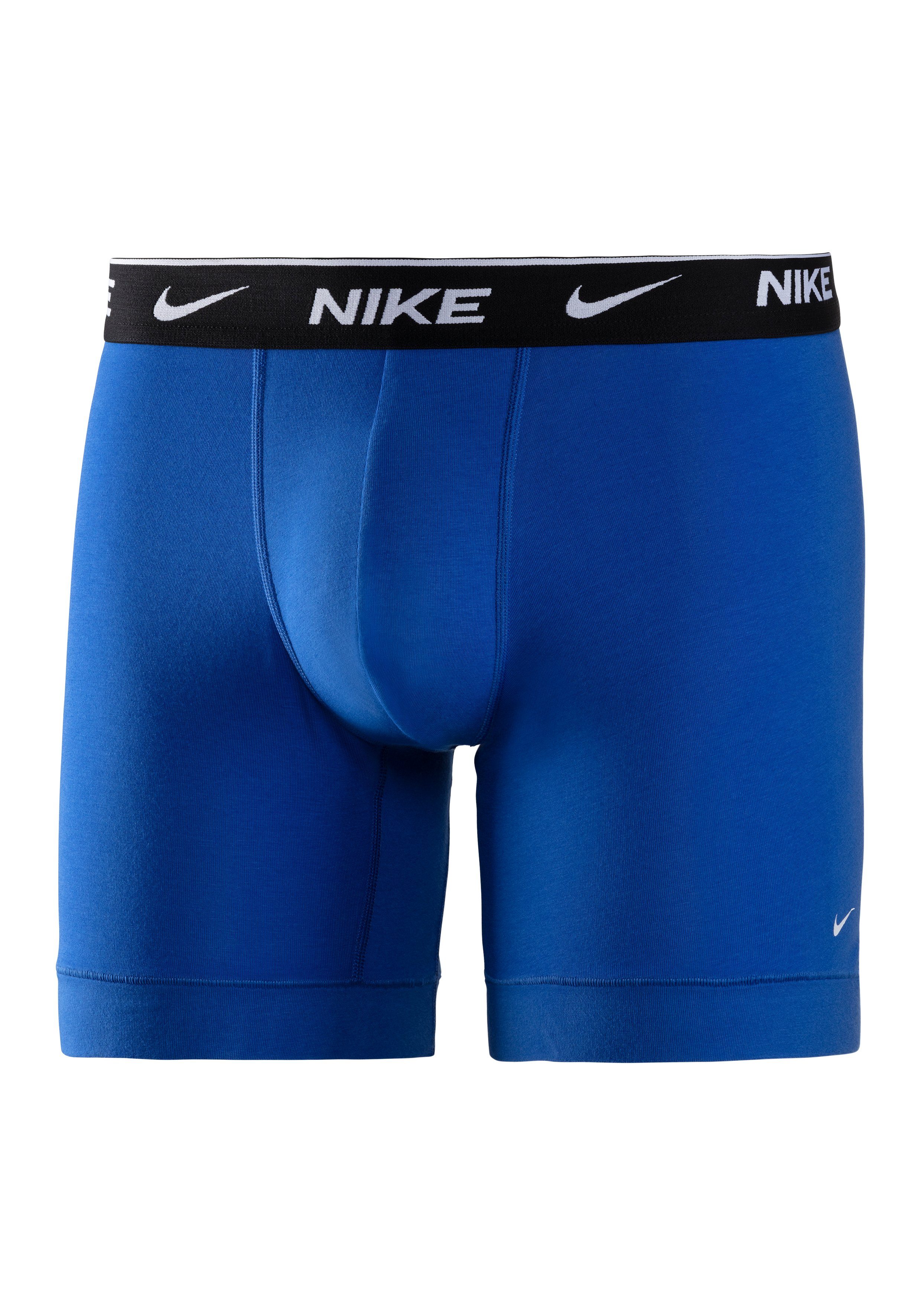 NIKE Underwear Boxershort BOXER BRIEF 3PK met bijzonder lange pijpen en nike logo-elastiek (3 stuks)