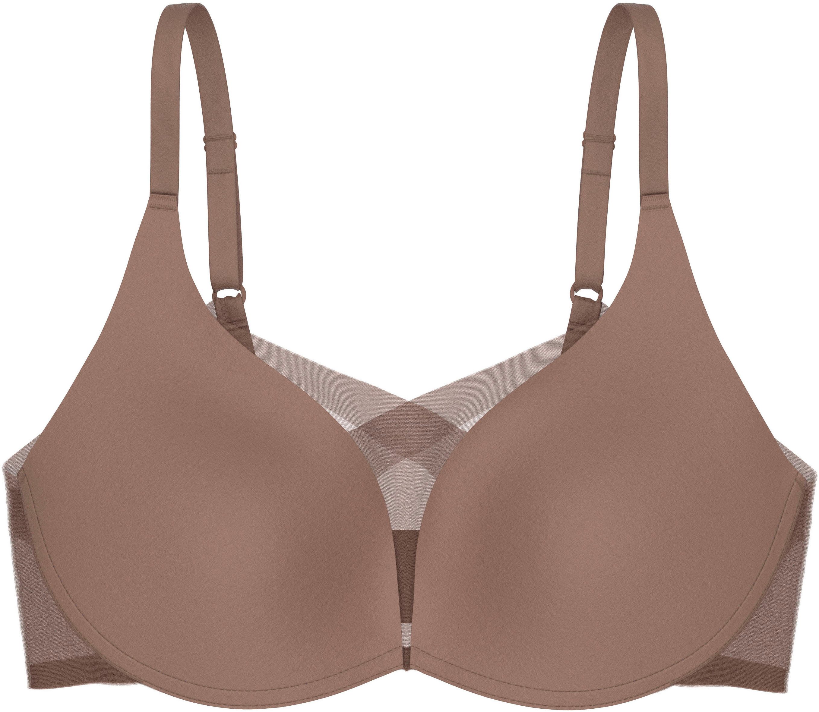 Triumph Beugelloze-bh Shape Smart P gladmakend en flatterend (1-delig, 1 buiten schoon, binnen hightech. E In)