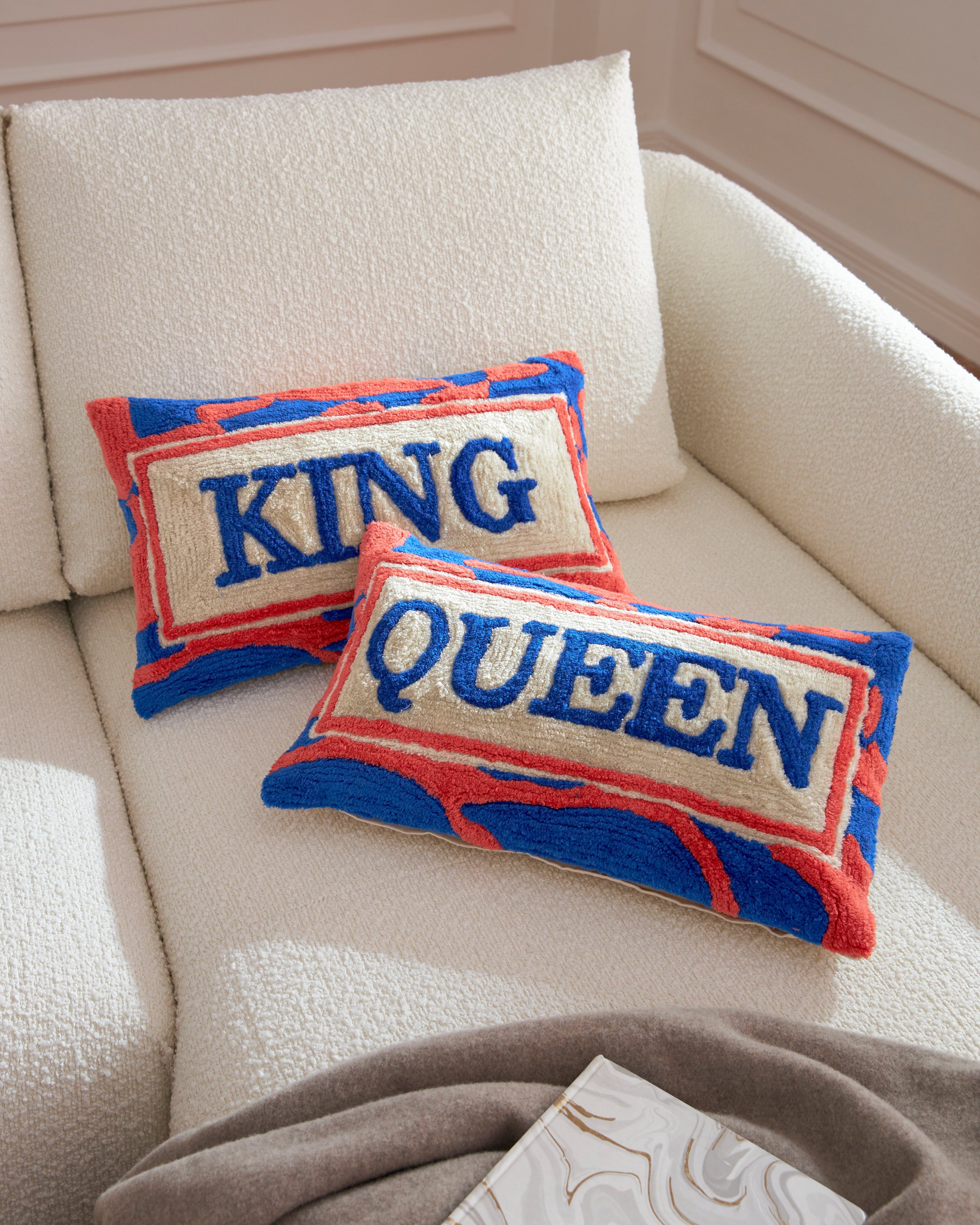 Guido Maria Kretschmer Home&Living Sierkussen Queen & King 2-delige set, kussenhoezen, 30 x 50 cm, zonder vulling, getuft