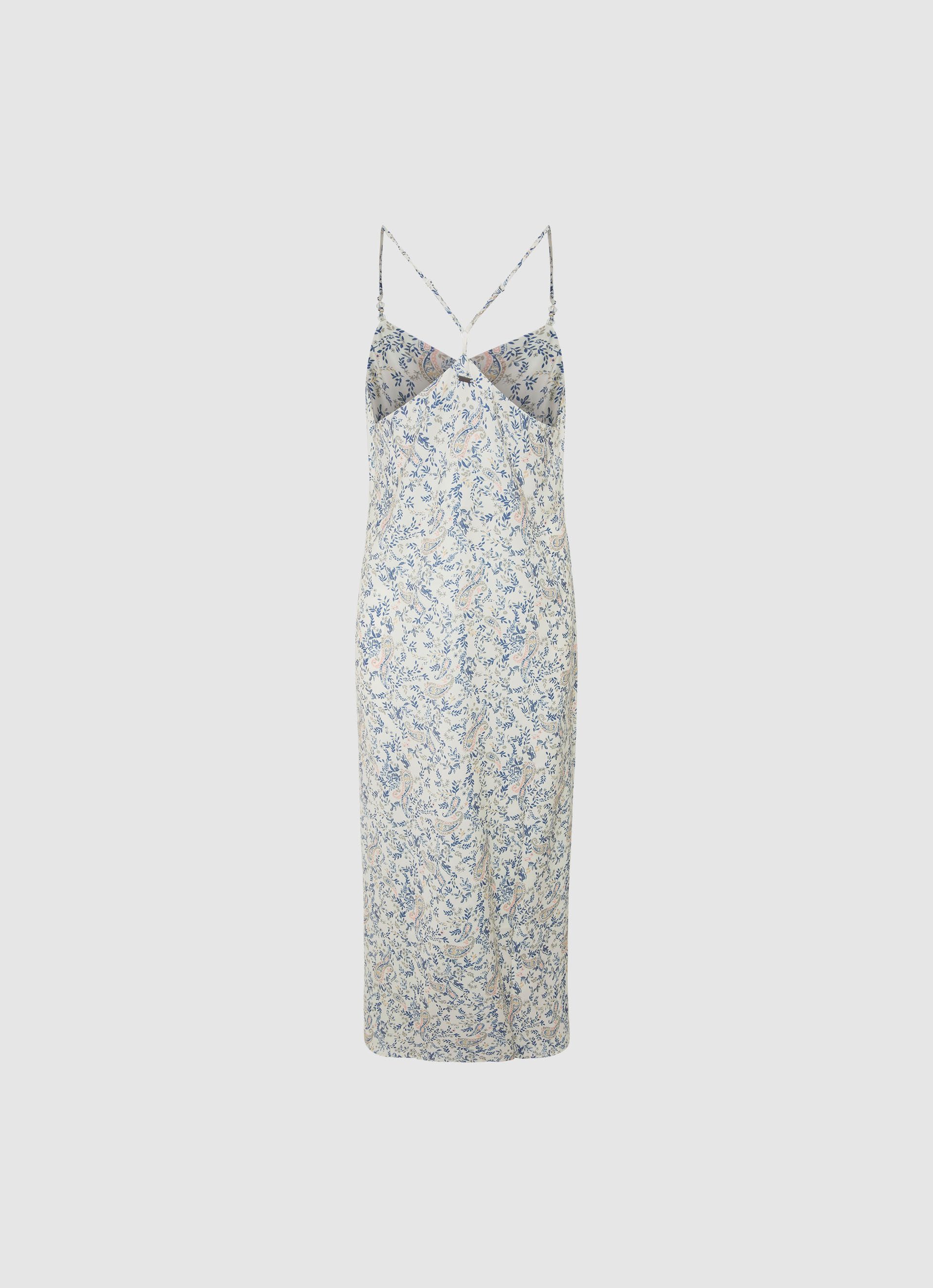 Pepe Jeans Jurk met spaghettibandjes MOLLY met paisleyprint