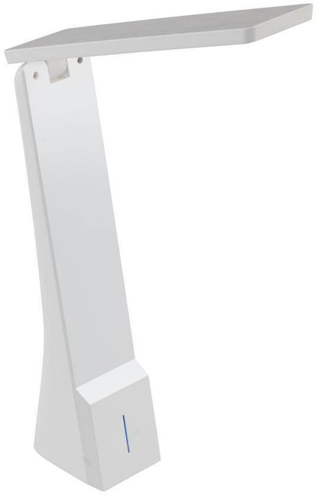 EGLO Tafellamp LA SECA LED tafellamp, wit, touchsensor, dimbaar, USB Tafellamp met touch, dimbaar, bureaulamp, led-bureaulamp