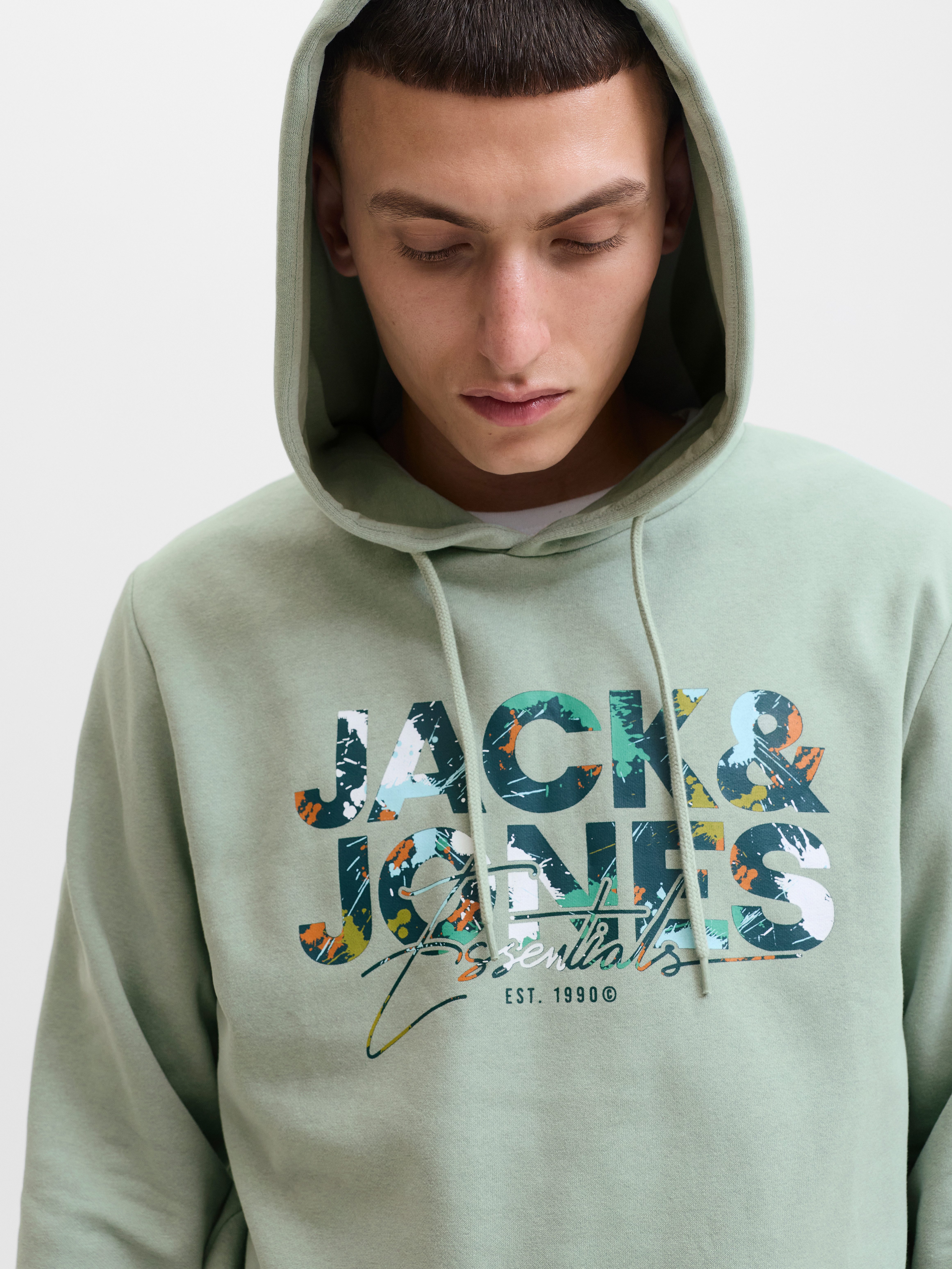 Jack & Jones Hoodie JJGEPLAS SWEAT HOOD